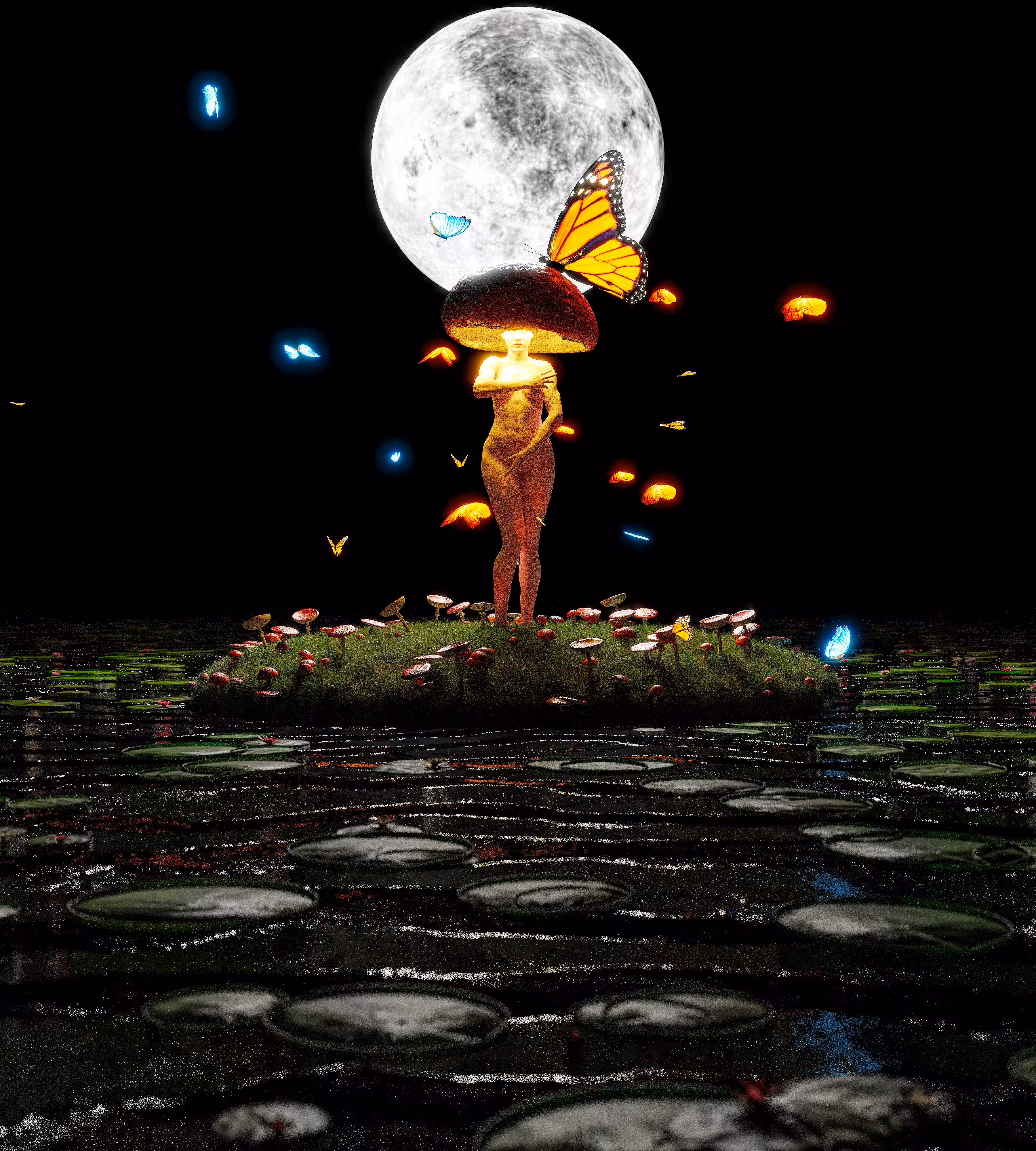 MUSHROOM GODDESS-Day #185