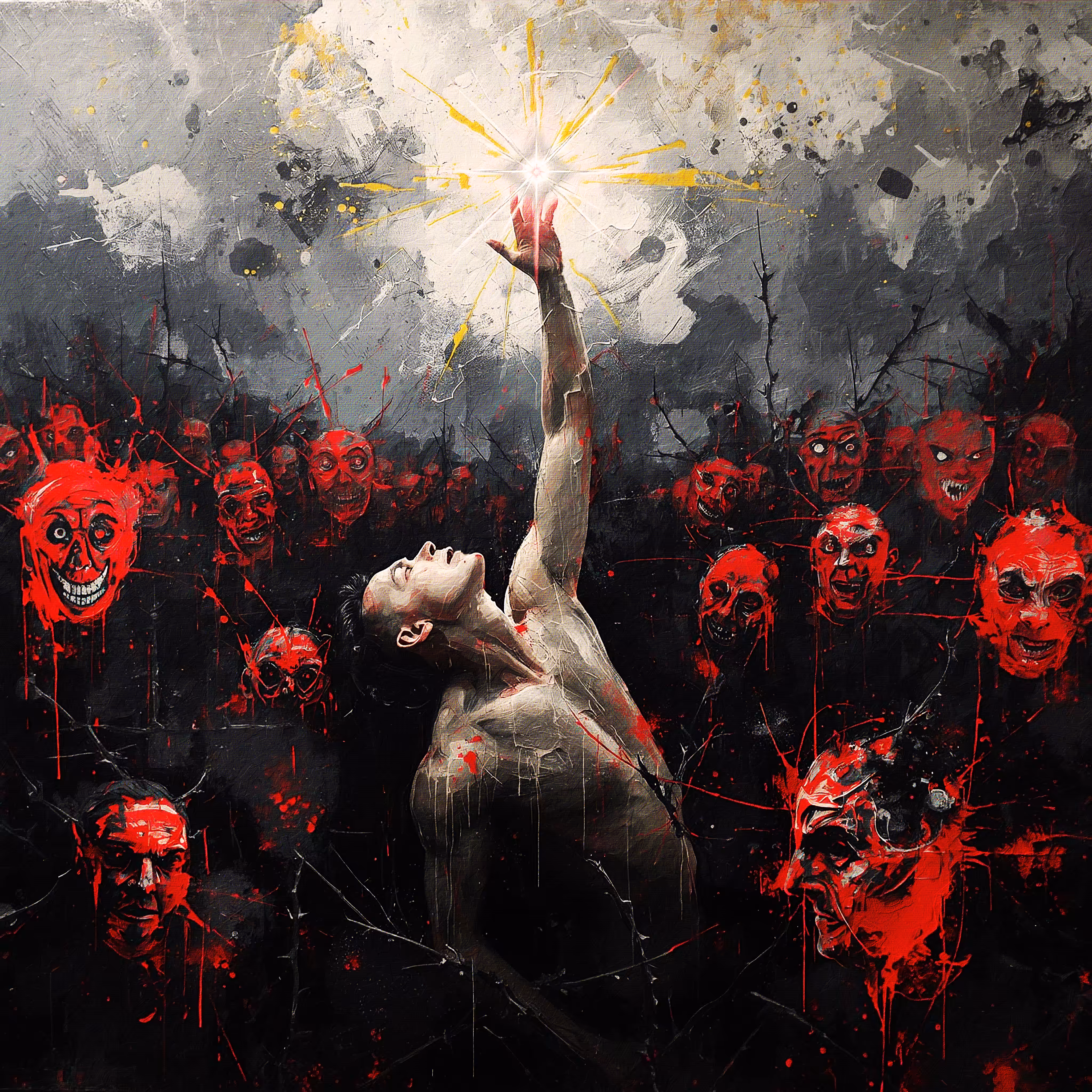 To the Star through thorns.