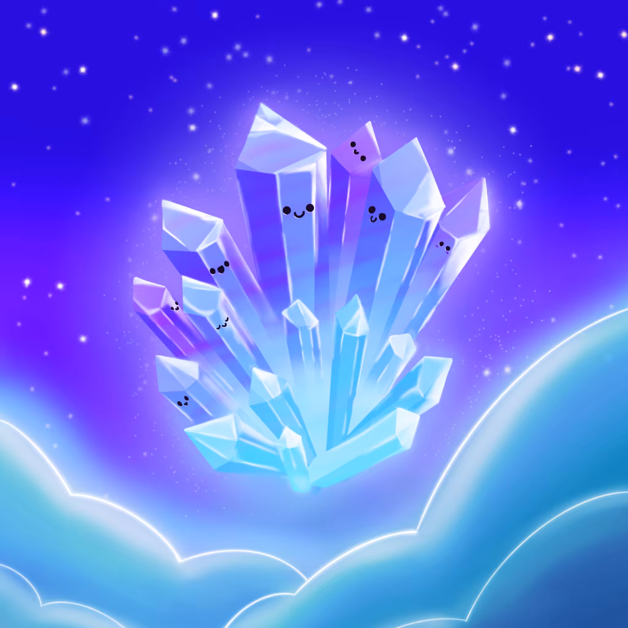 Bubble Universe #2 - Magical Crystal