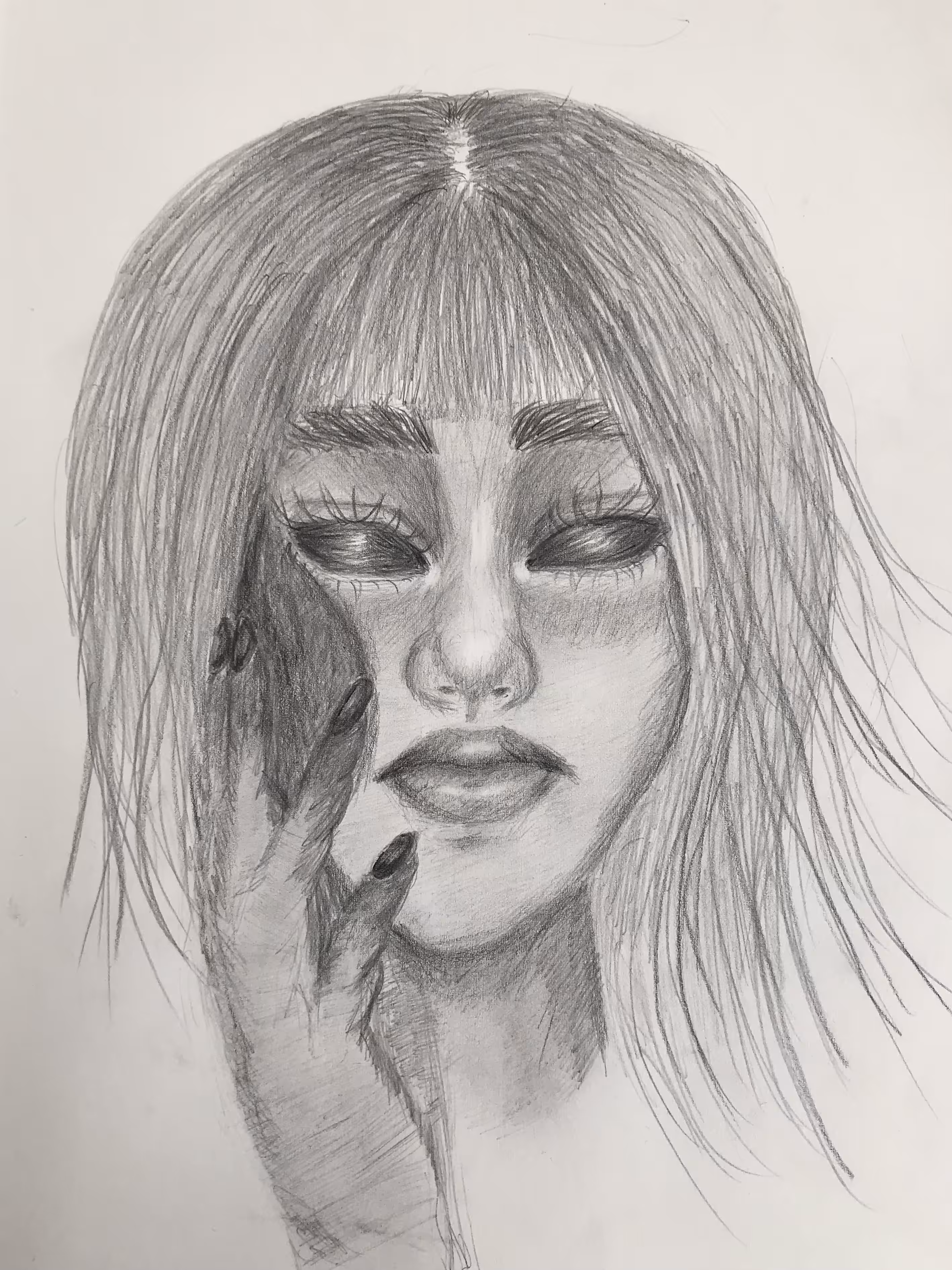 Shadow of hidden pain