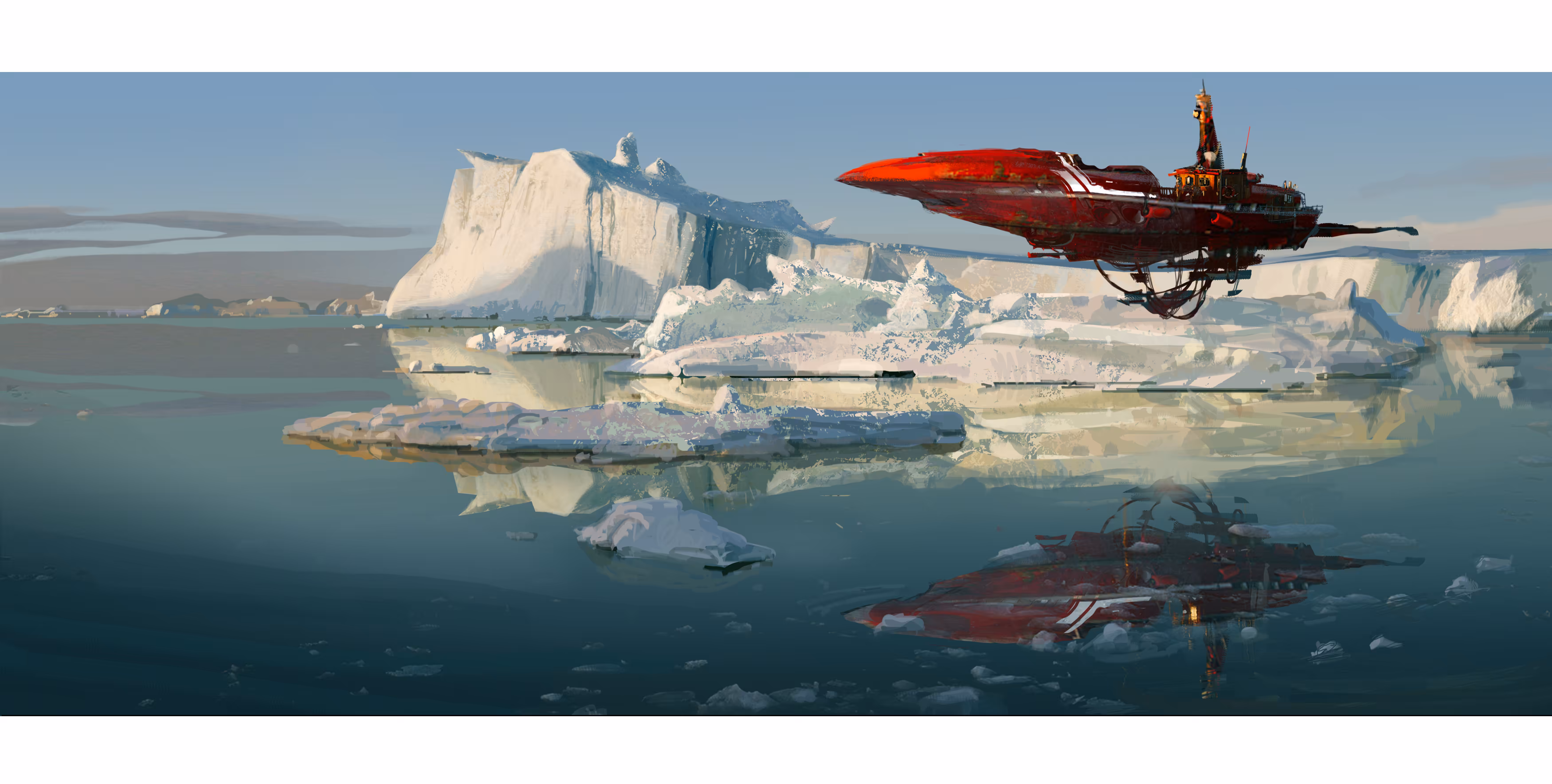 Red  Ship