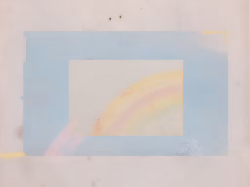 false rainbow