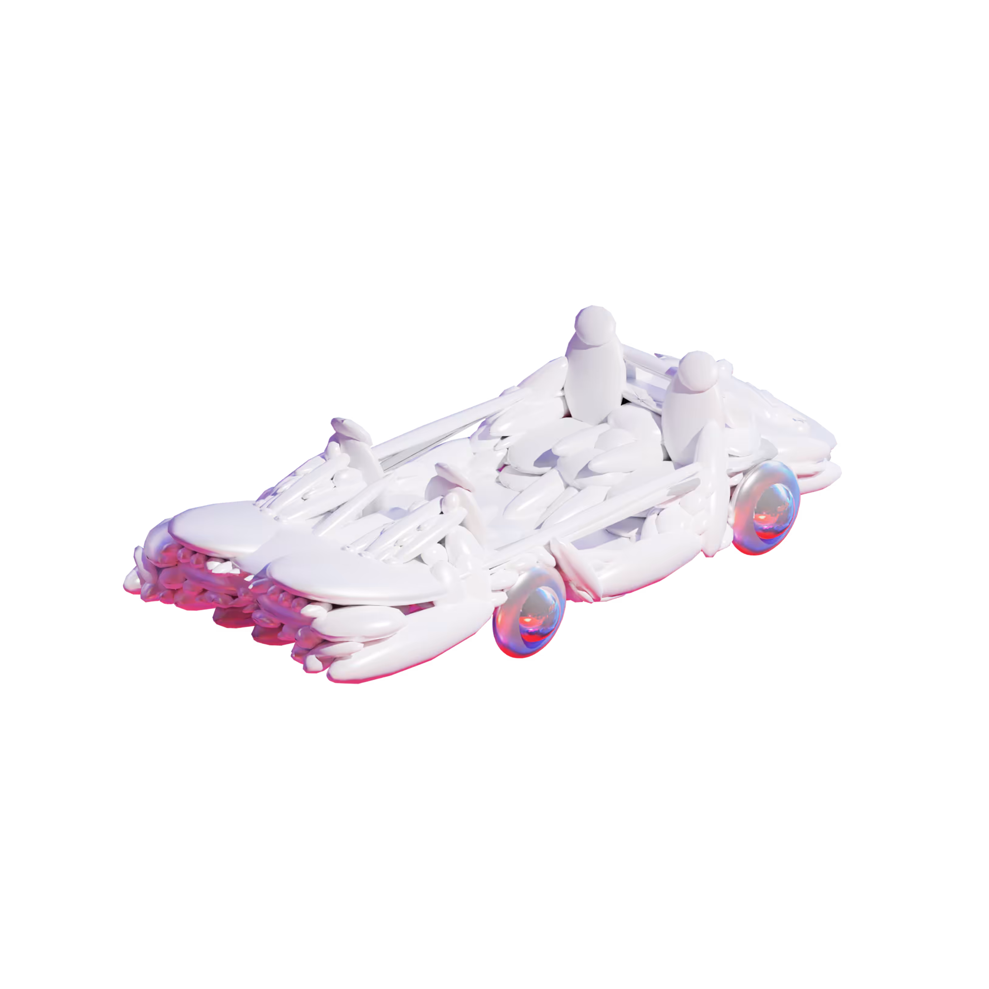 DFW Design: Zen Bubble Rider WHT