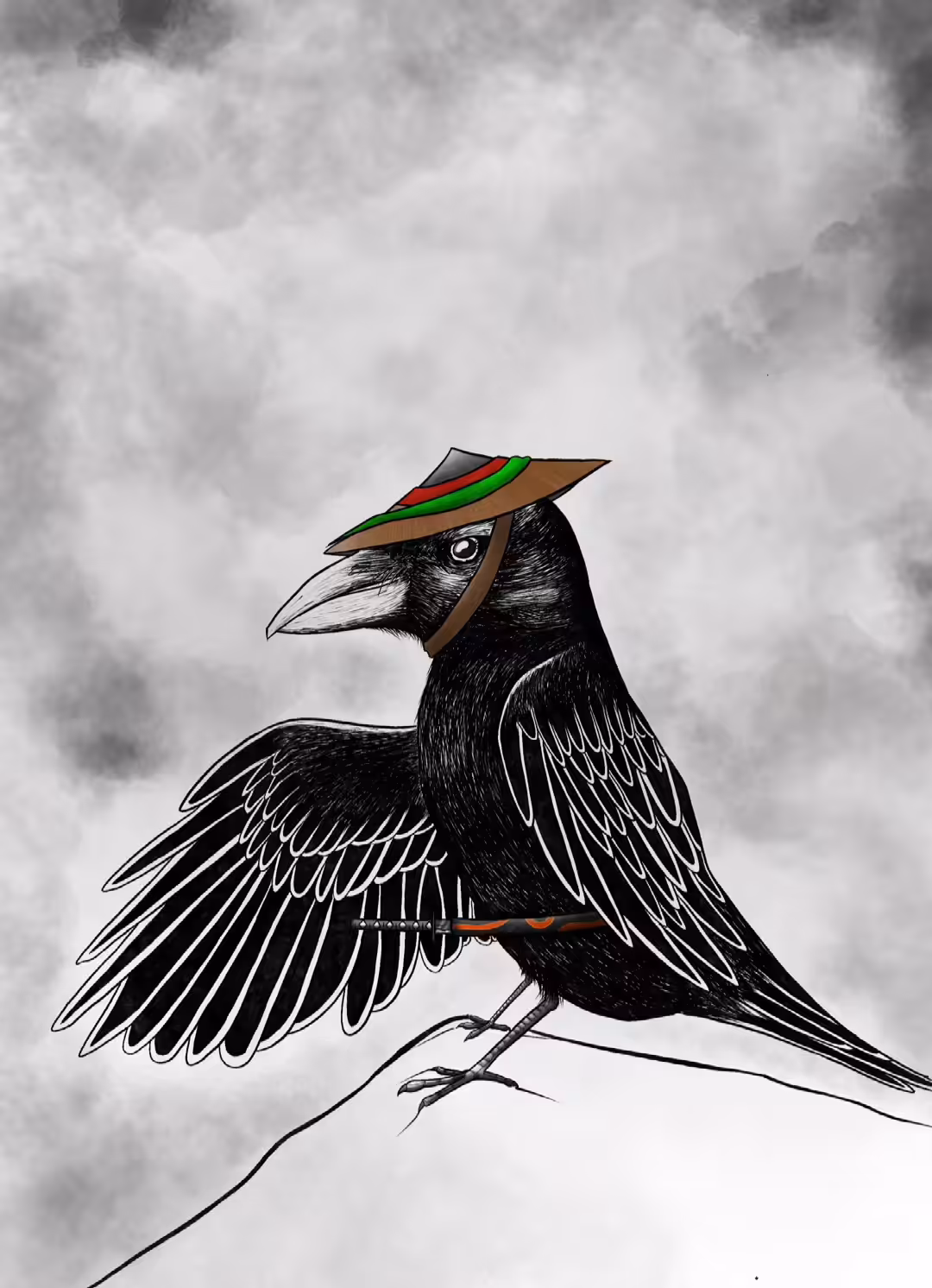 Samurai Crow
