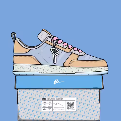 Signature Sneakers Generative: Signature Sneaker #82