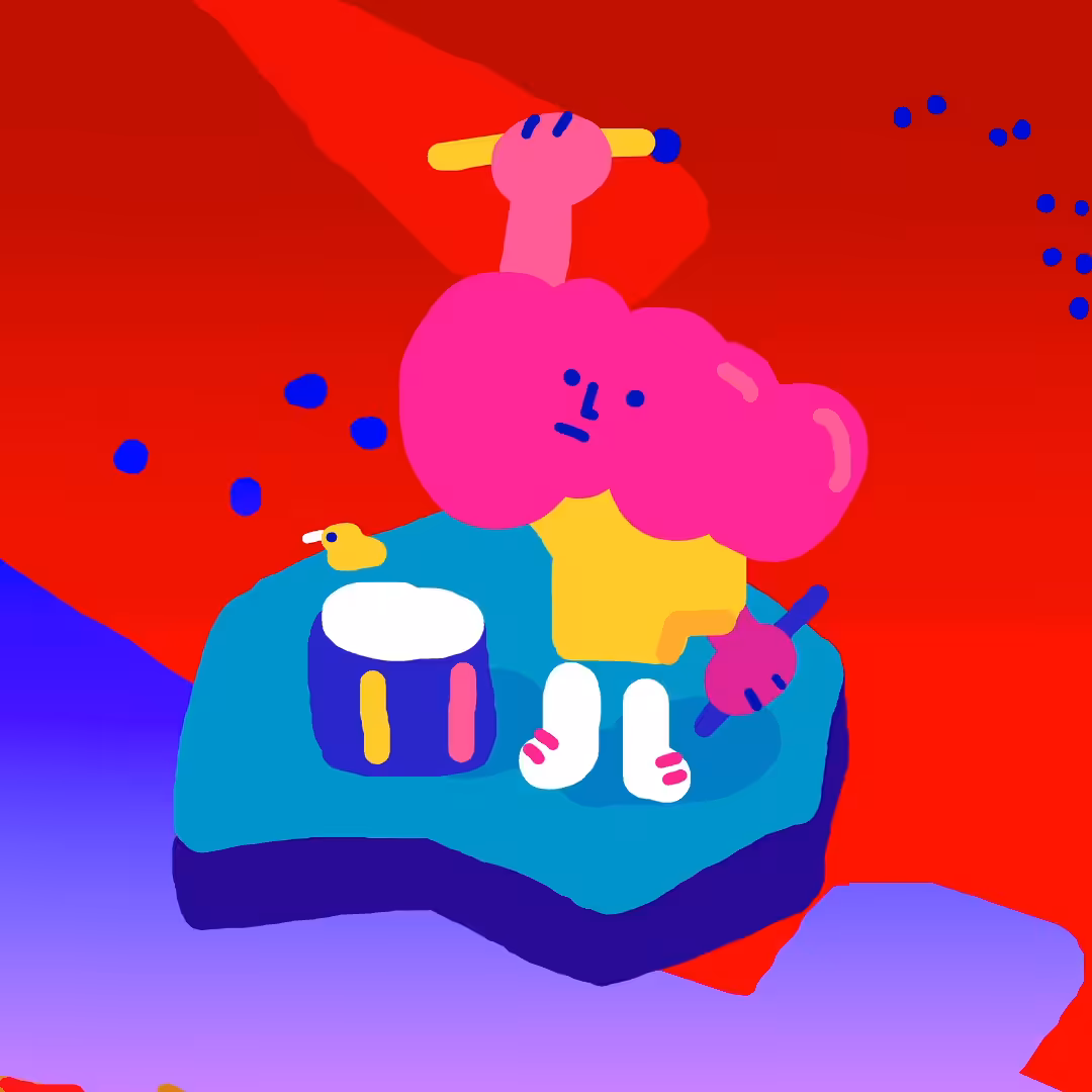 Cloudy Drummer