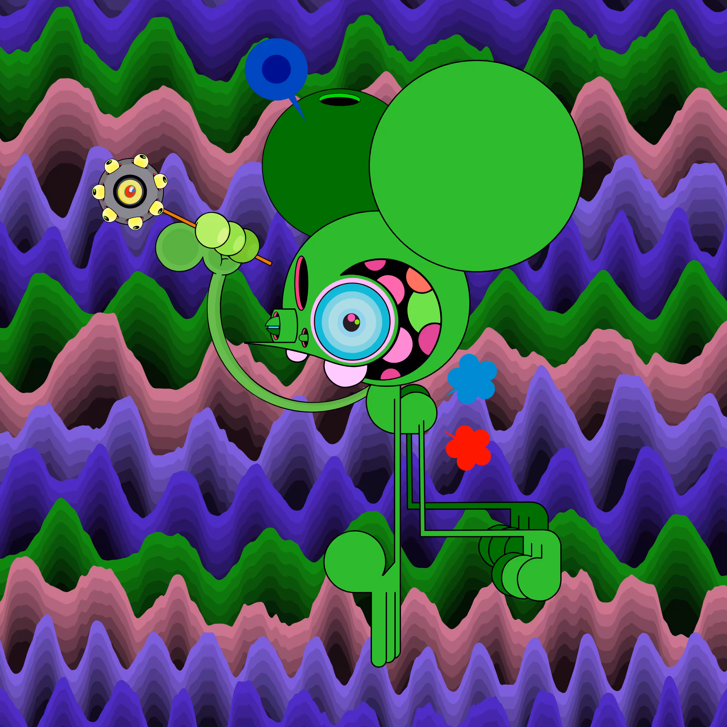 Neogen Space Monkeys #1255