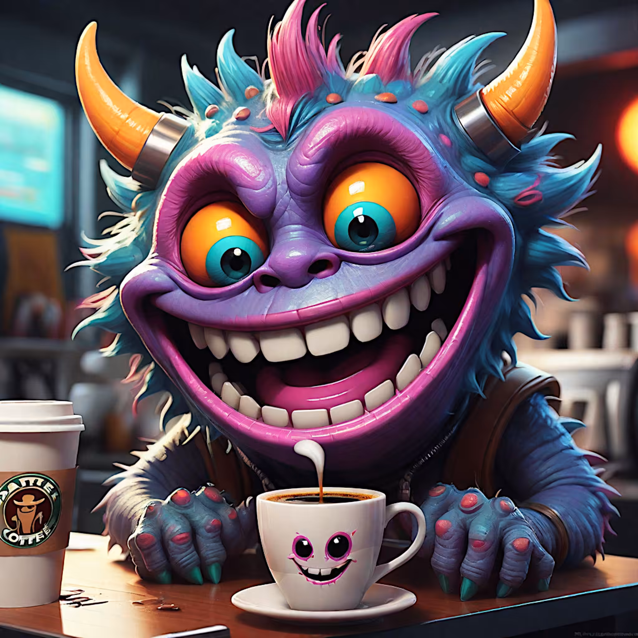 "Coffee Monster #24"