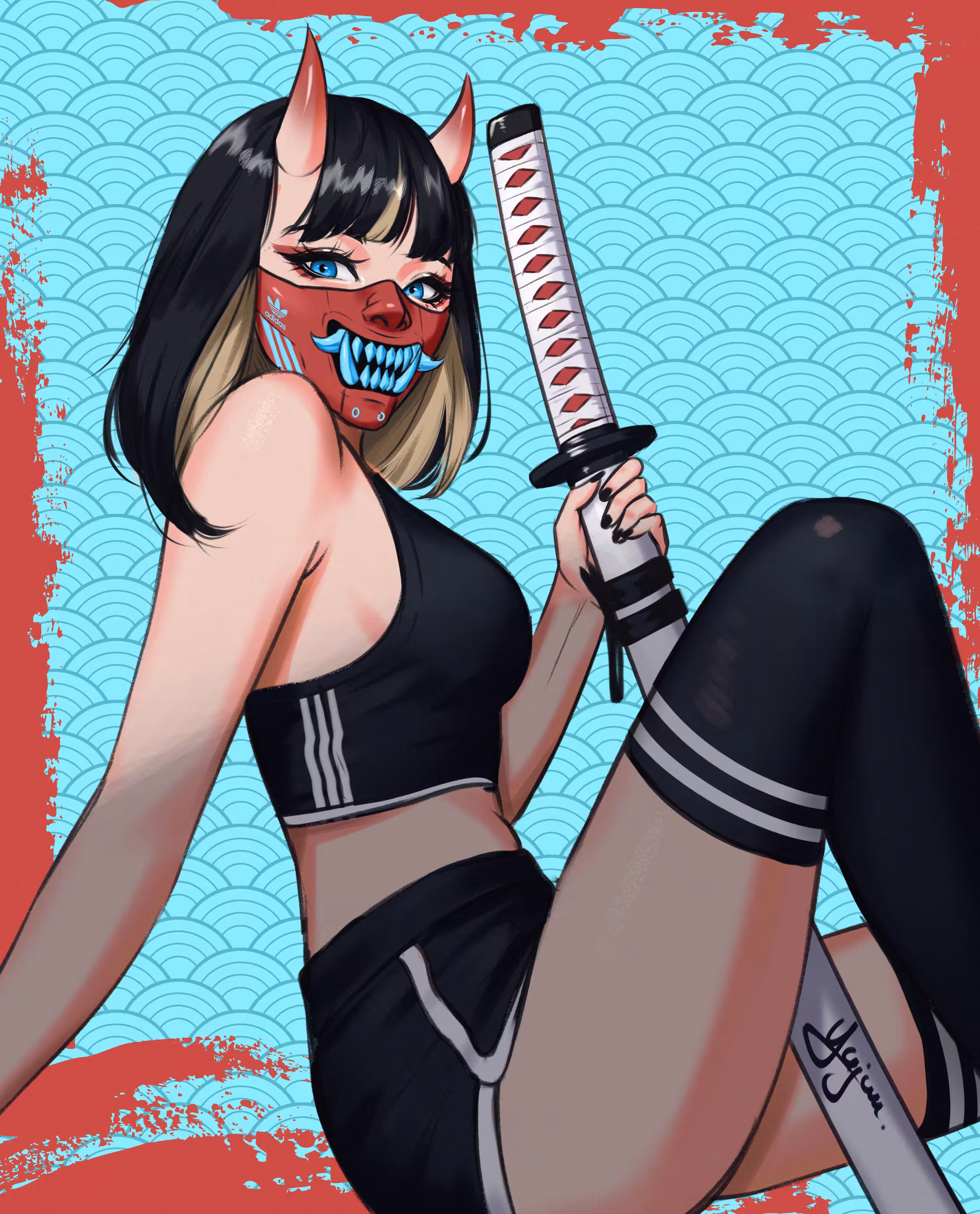 Oni mask 2