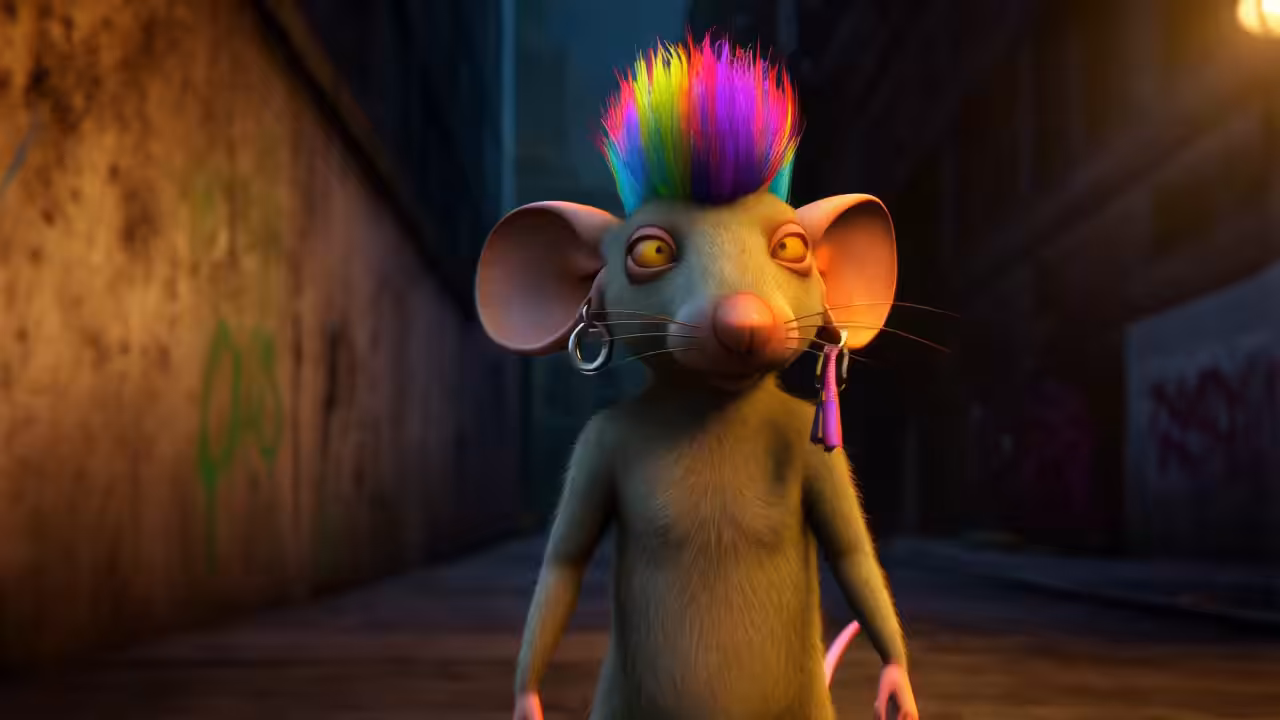 Rodeo posts: Punk Rat AI Generation