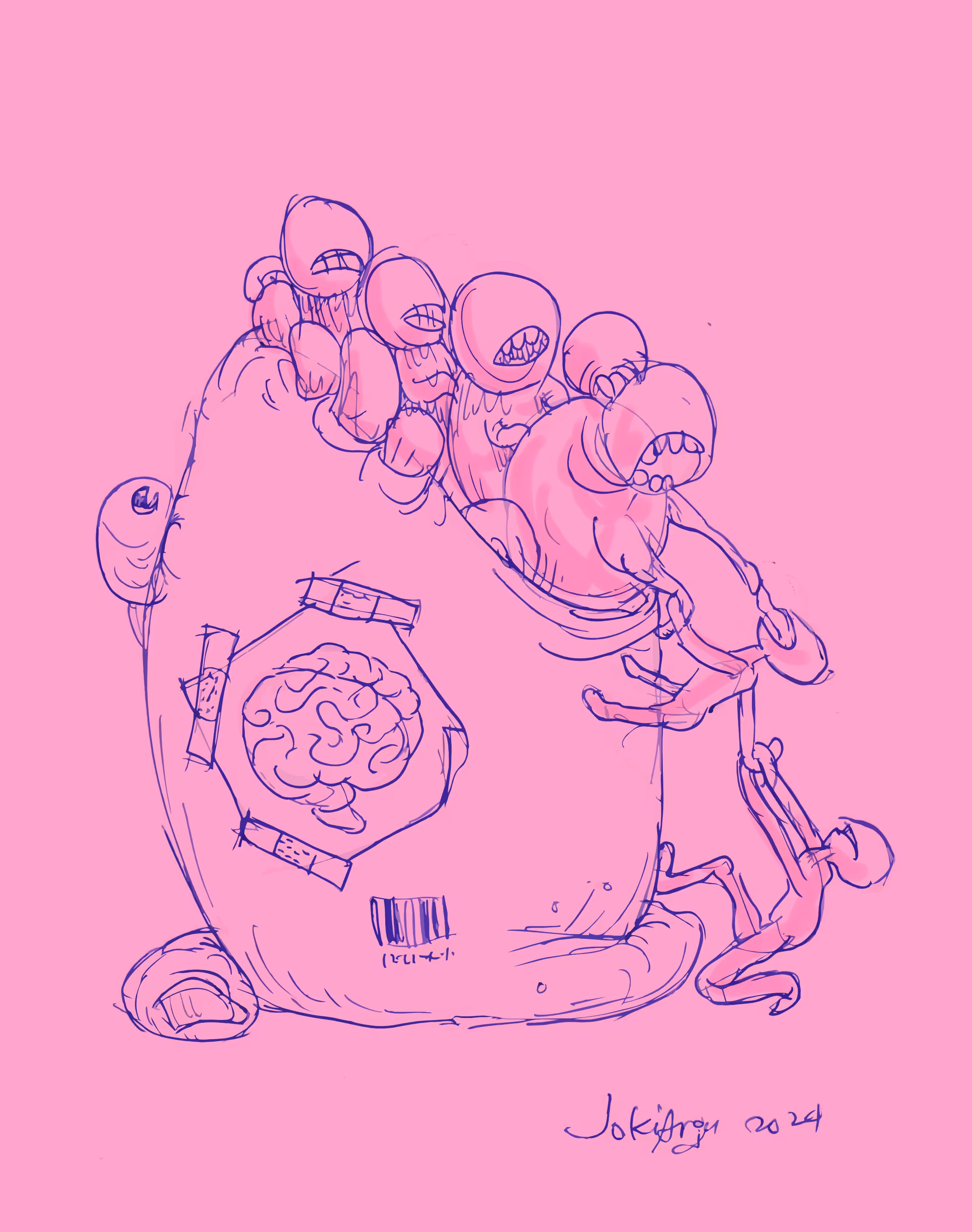 eVerYdaY iz TezDay: brain creatures : vague as fuck