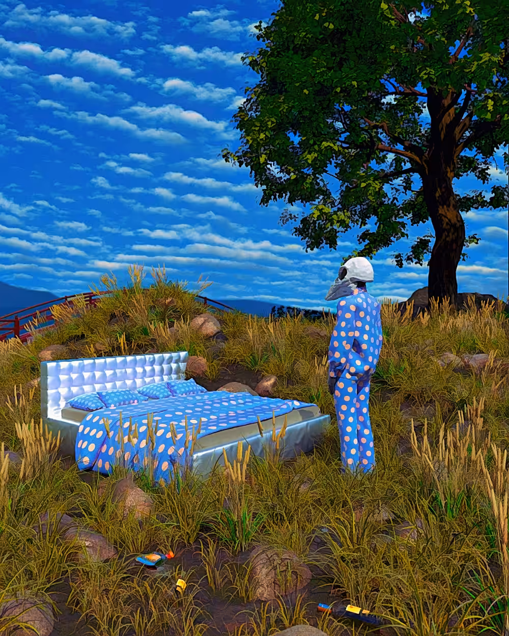In front of the dream