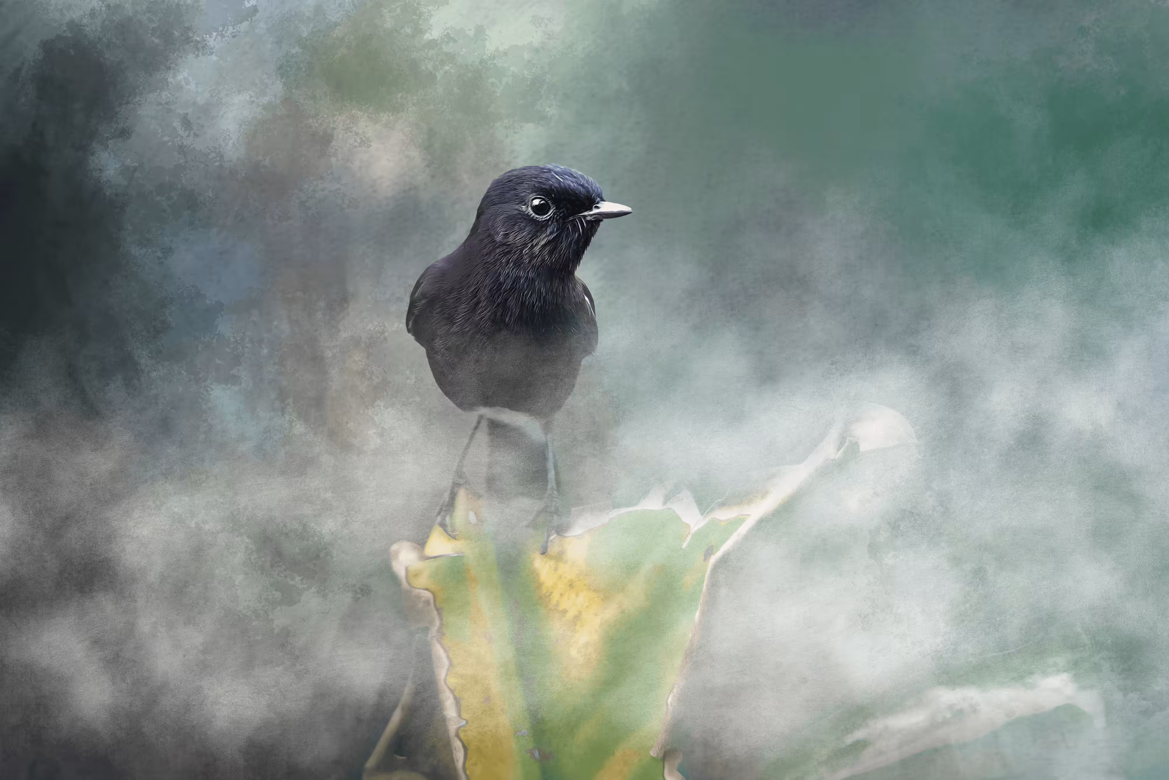#25 Pied Bushchat