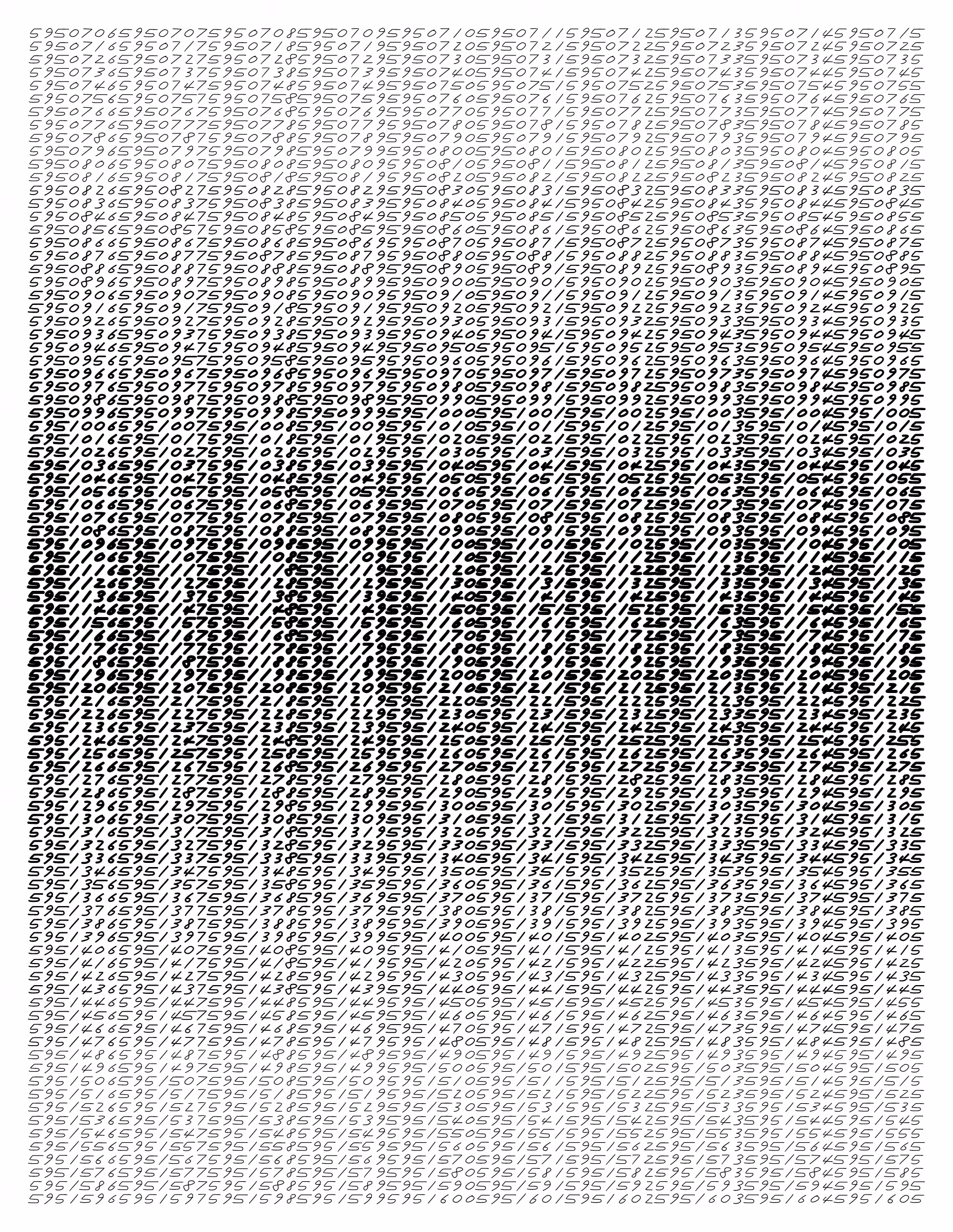 Endless (5,607,250 to Infinity) #1164