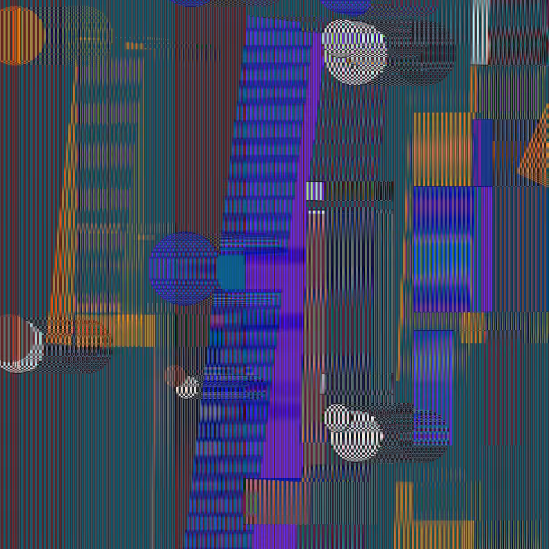 Technicolor Winter (after dead flowers) #55