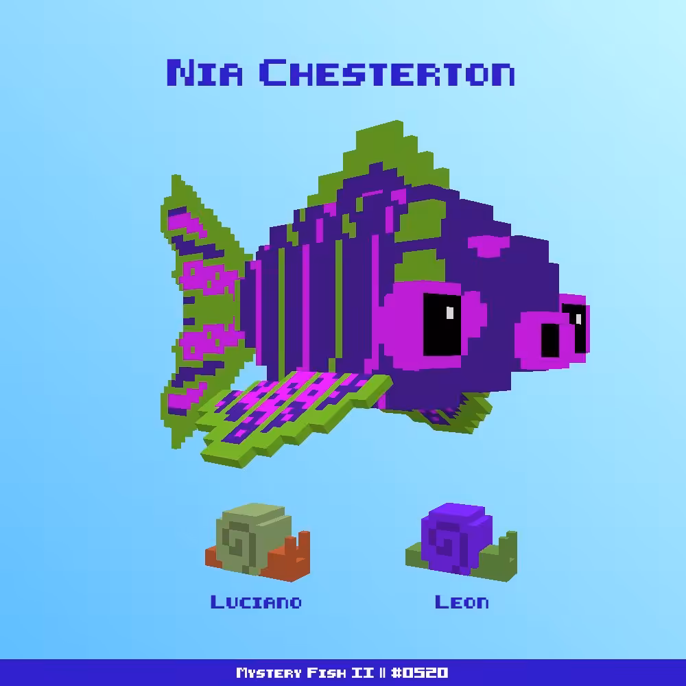Nia Chesterton :: Mystery Fish 0520/1000