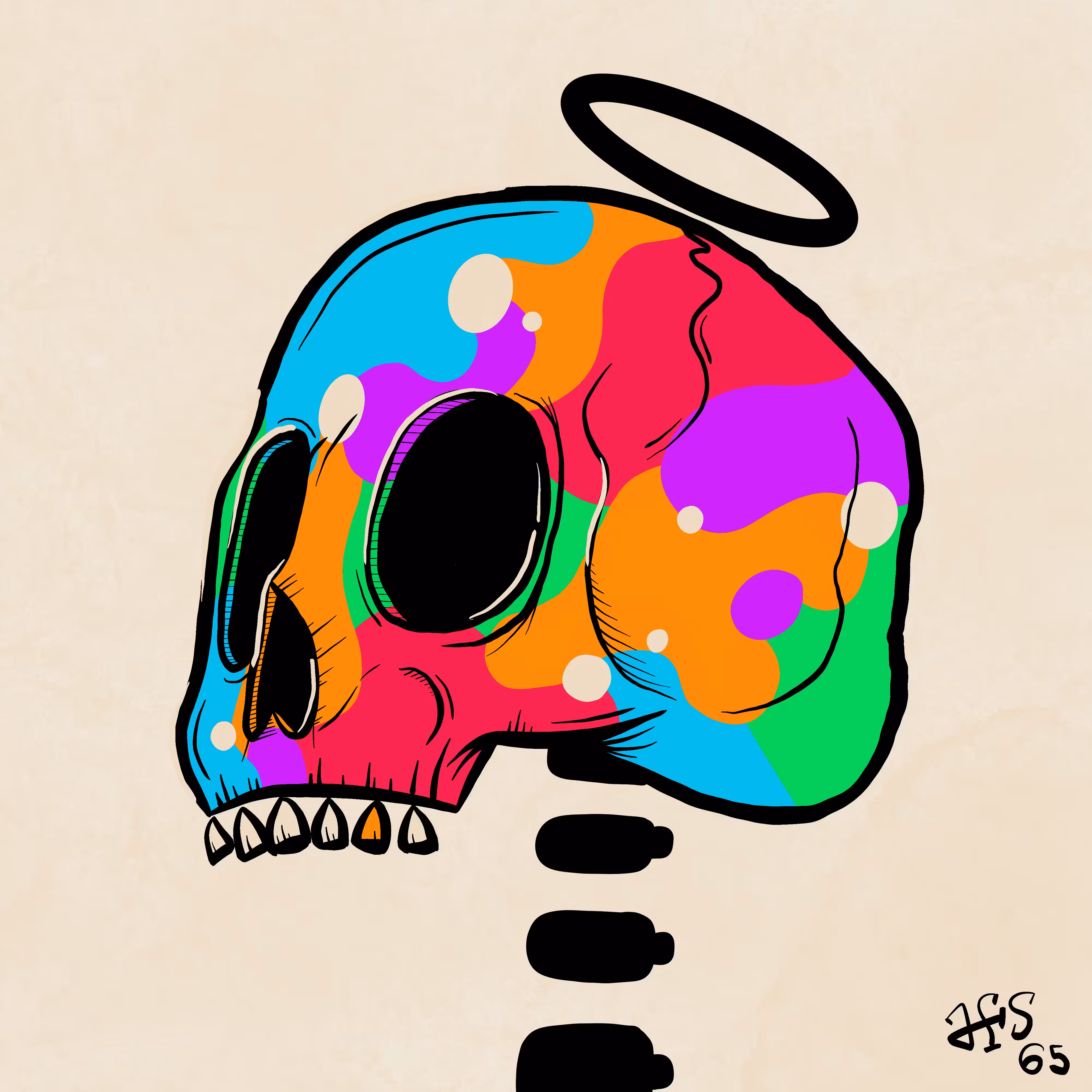 Almost Fancy Skull #65