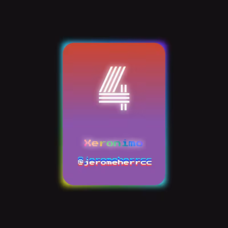 Collectible cards pack No.1 #28