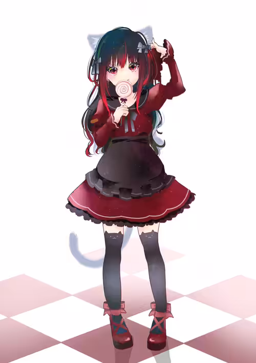 concept cafe girl collection: りぼんくろねこさんわーるど