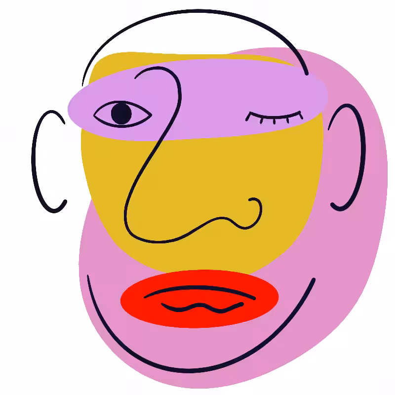 Contour Faces #4