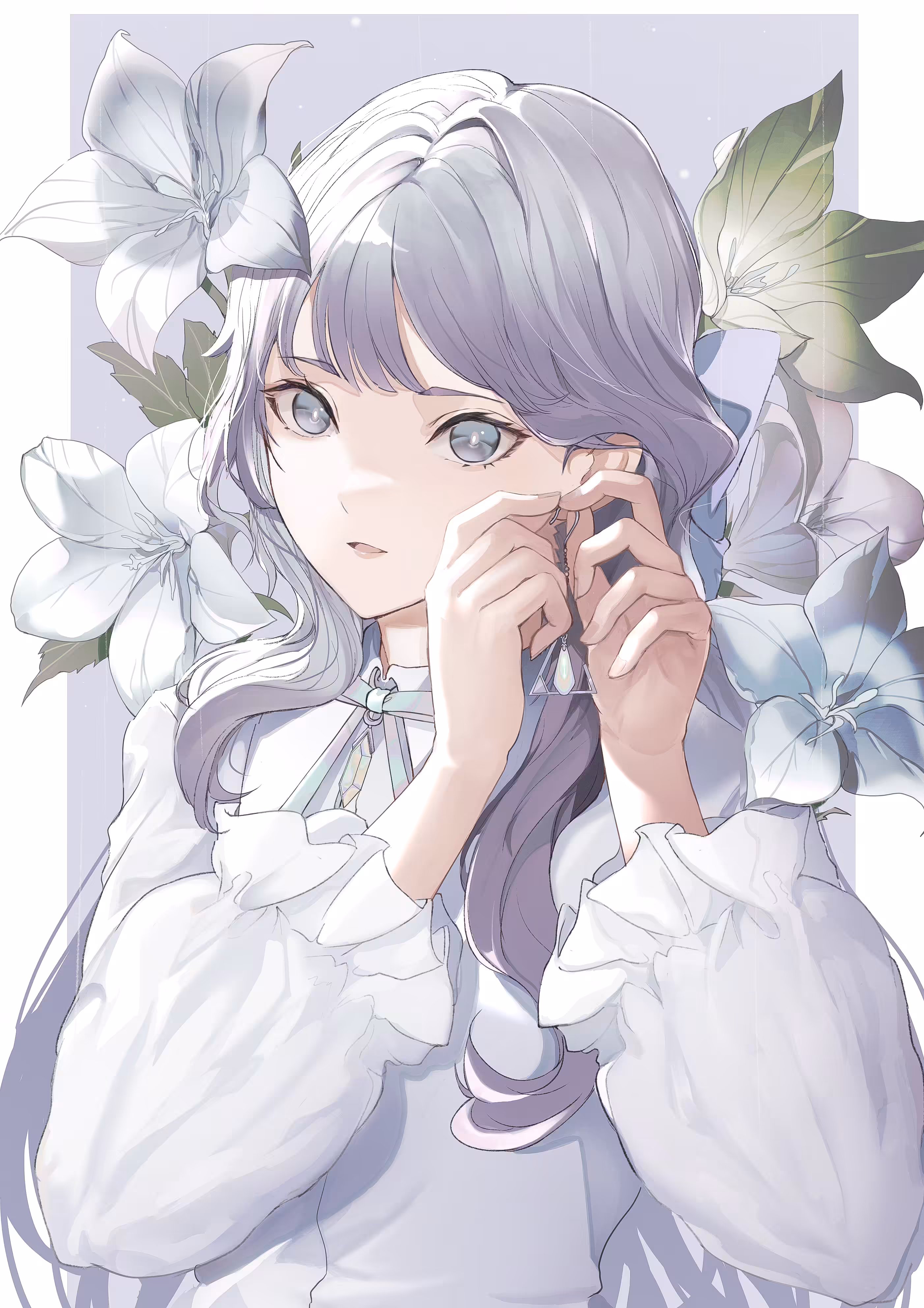 Pale violet