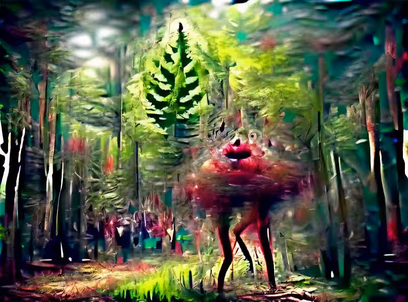 What I saw in the forest