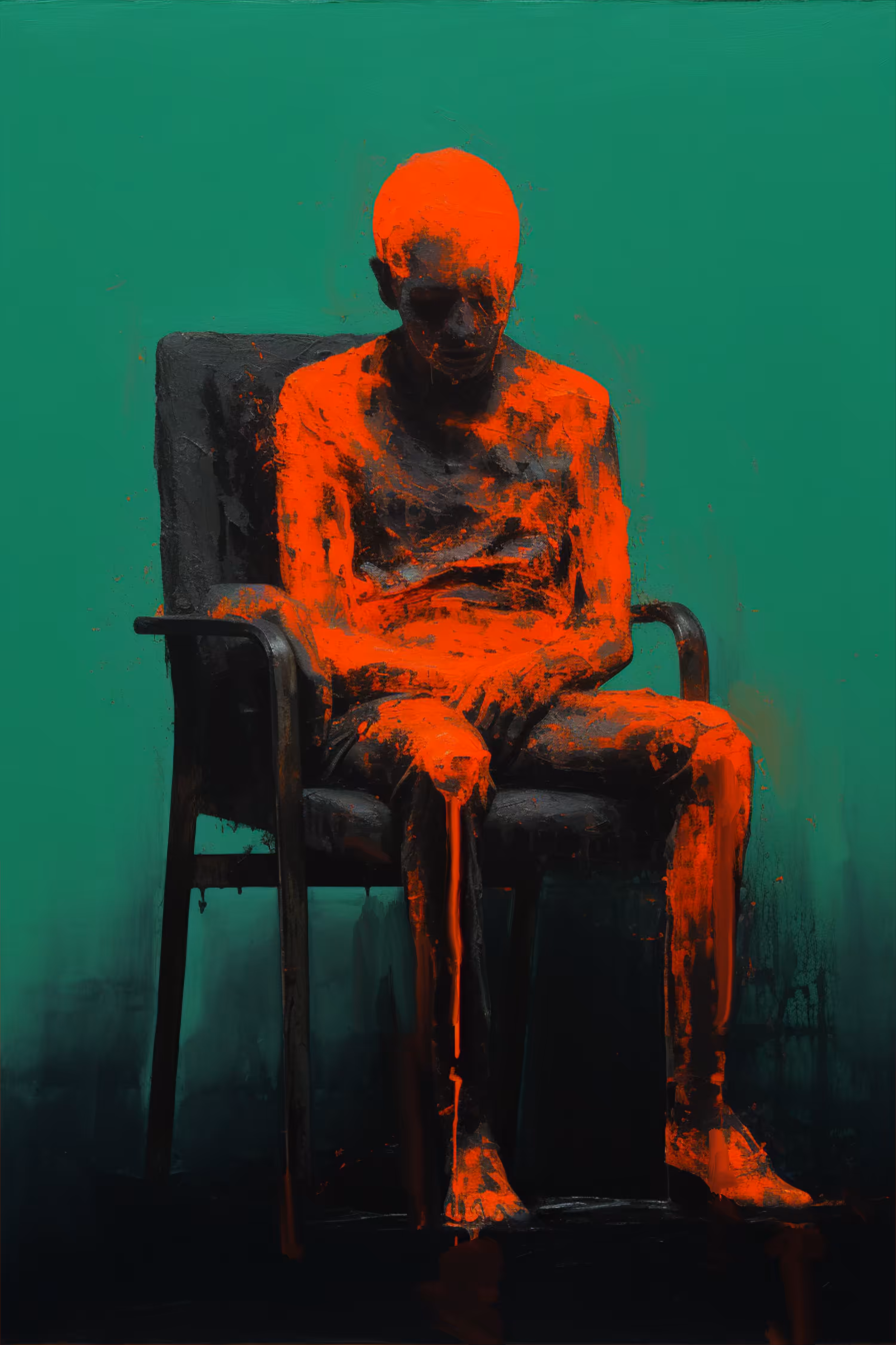 Burnt out man #4