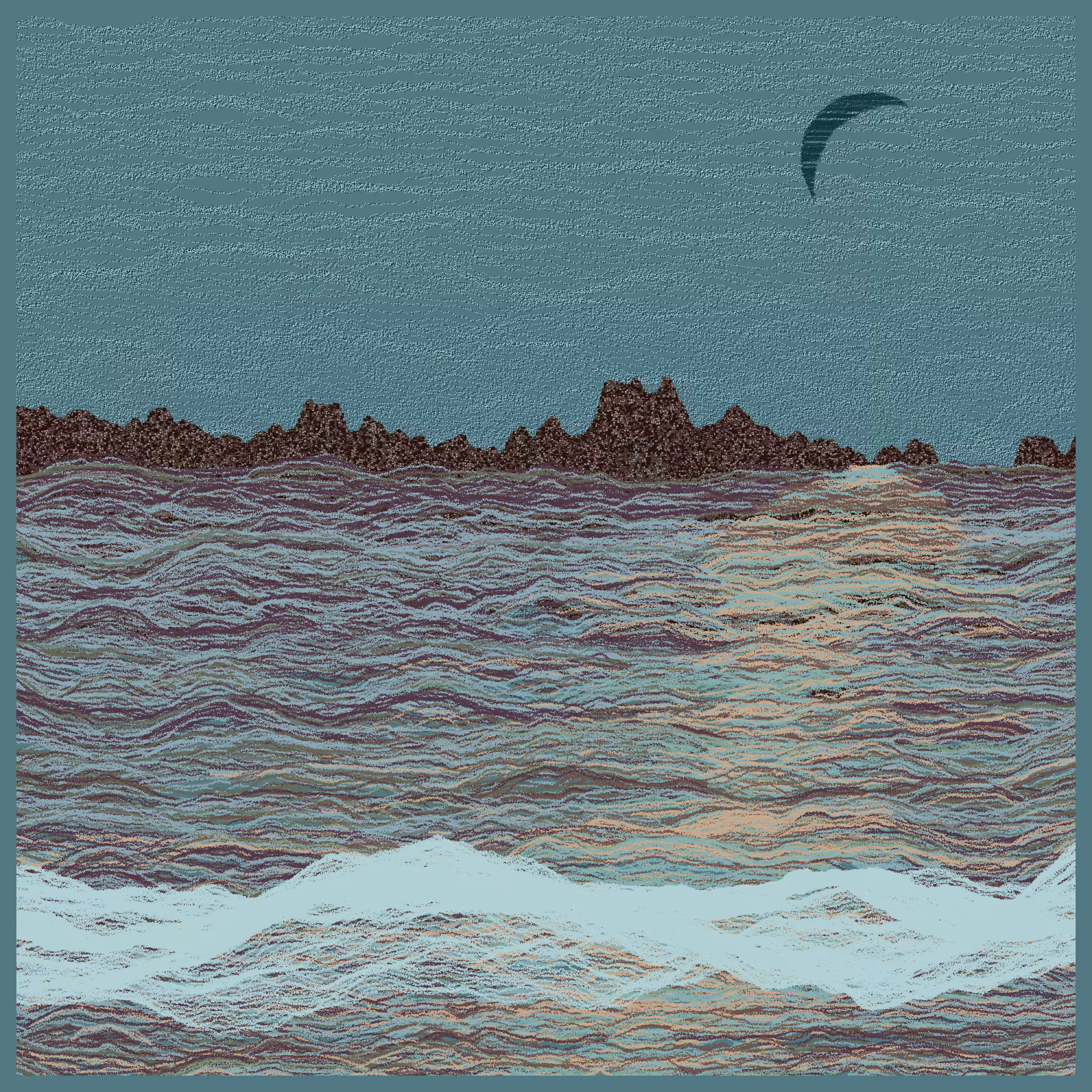 Moonlit Sea #193