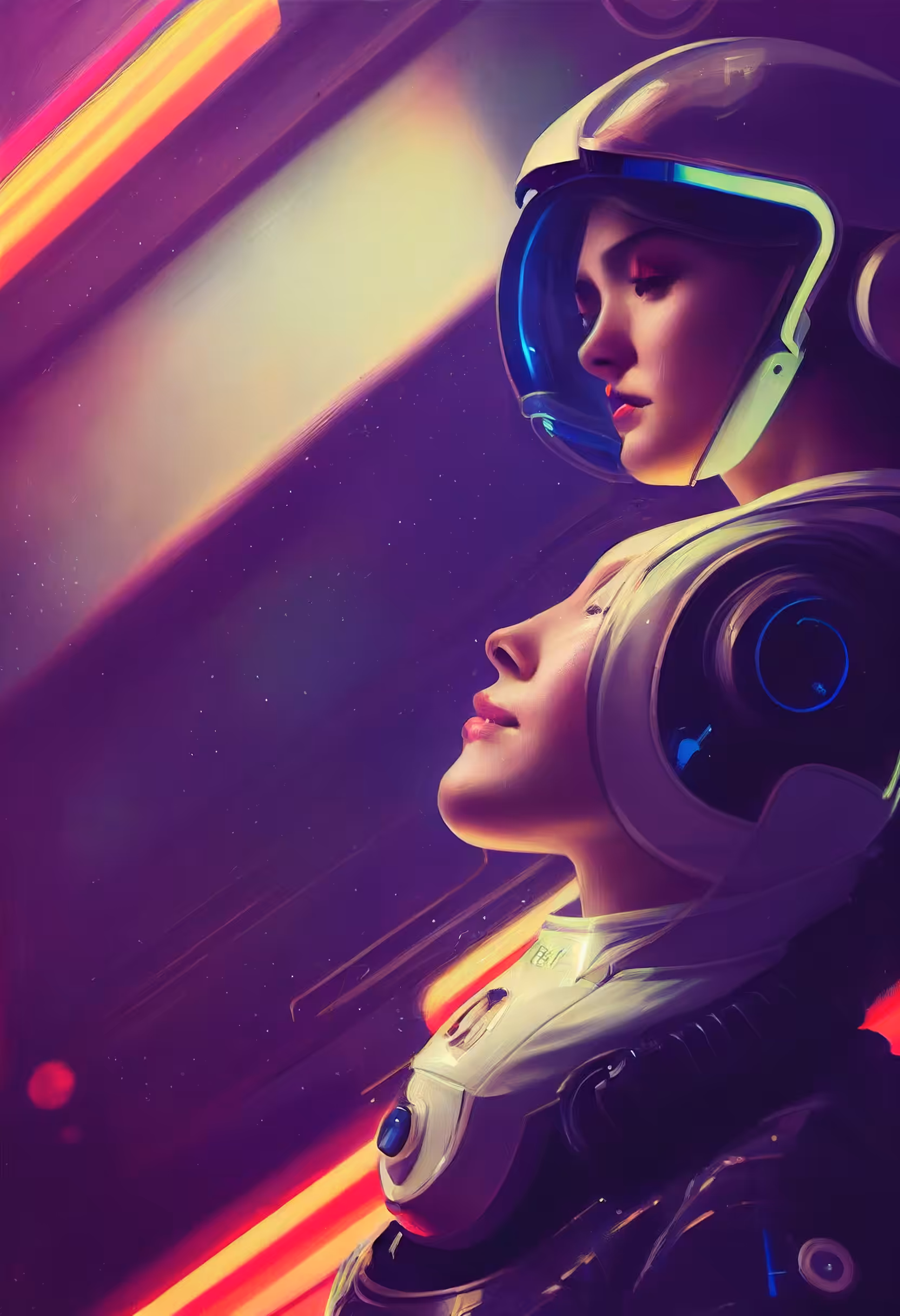 Space womans