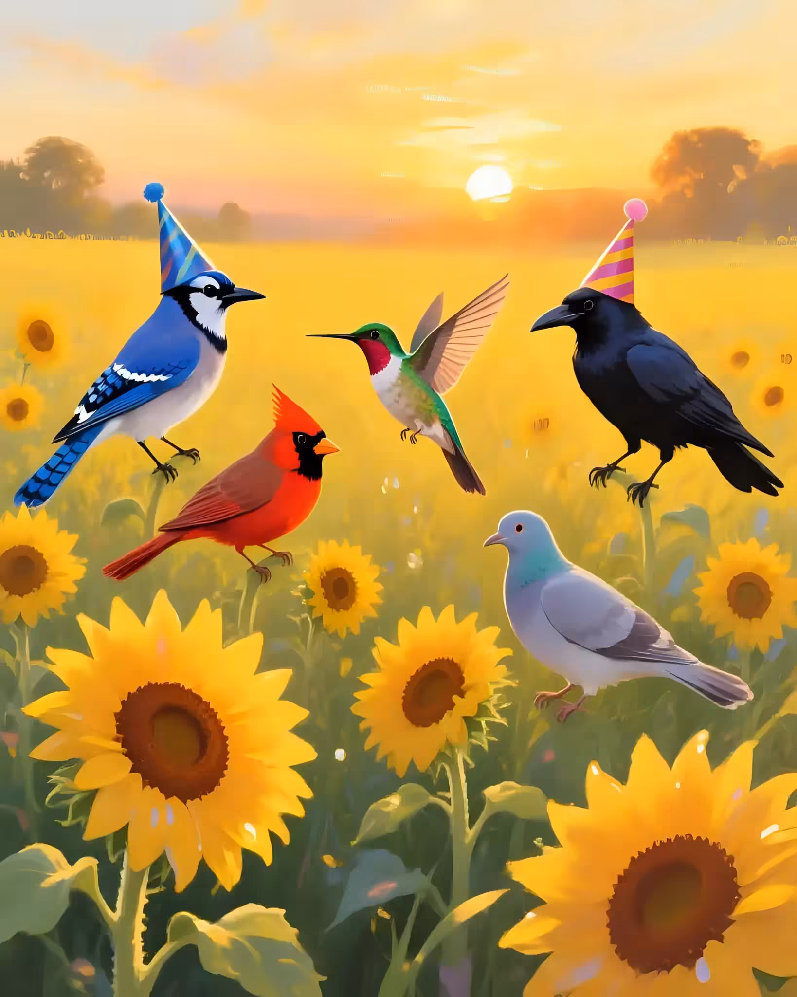 Bird garden 