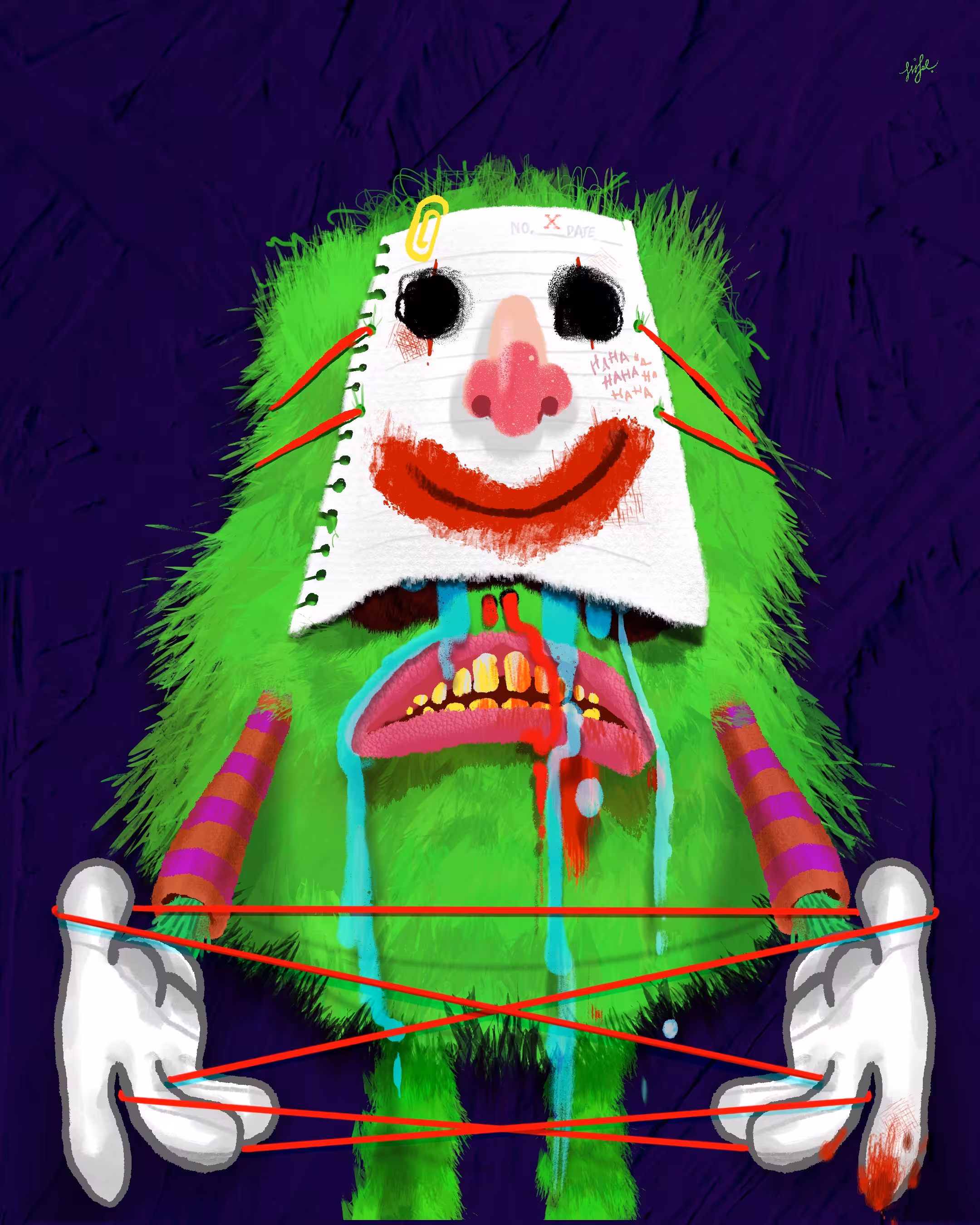 Depression Monster #0010