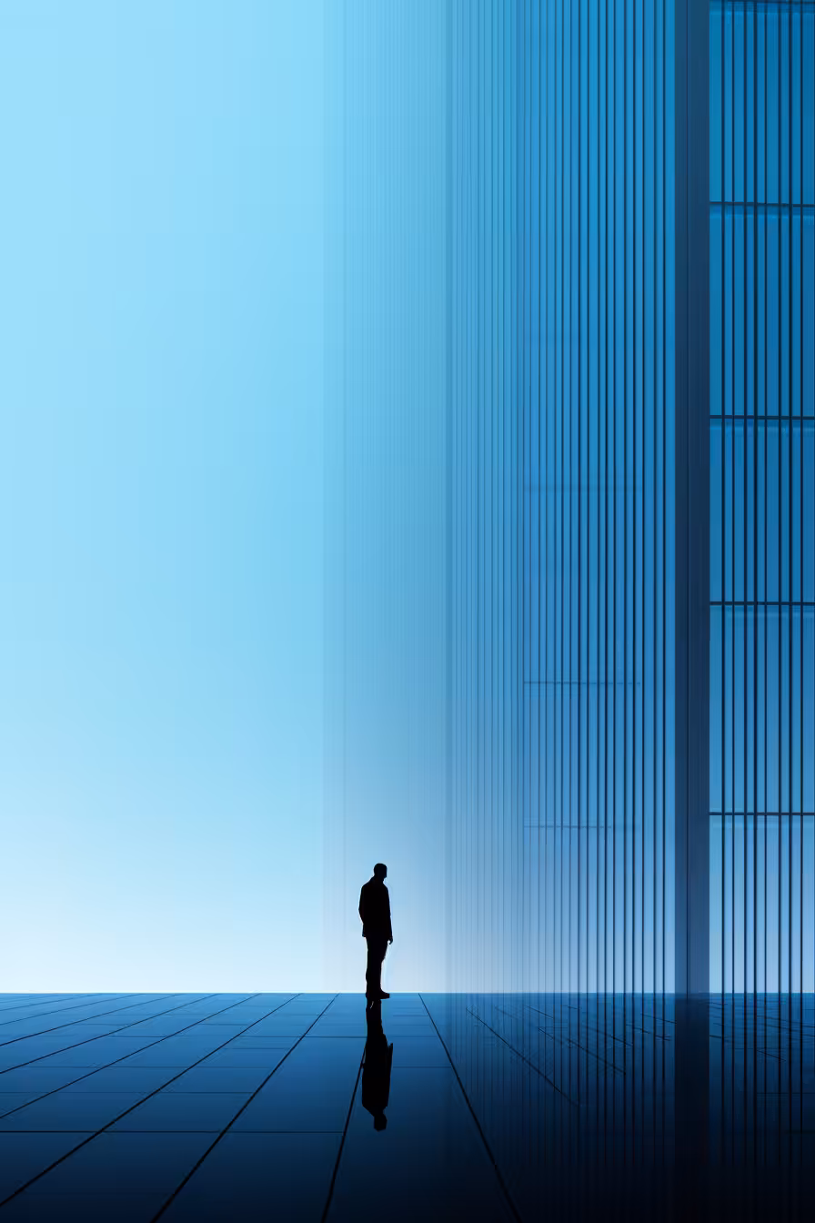Blue Building