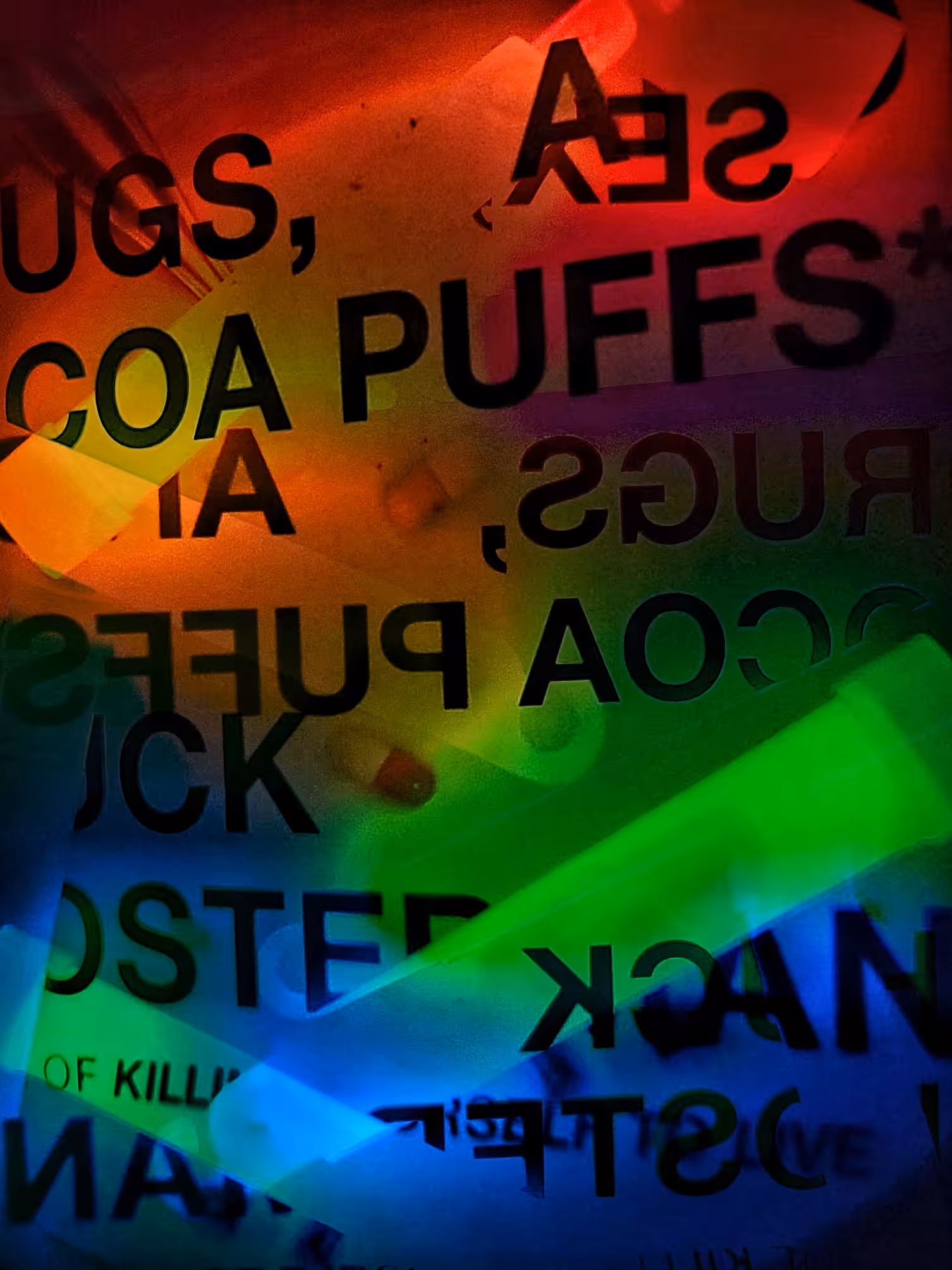 Rainbow Puffs