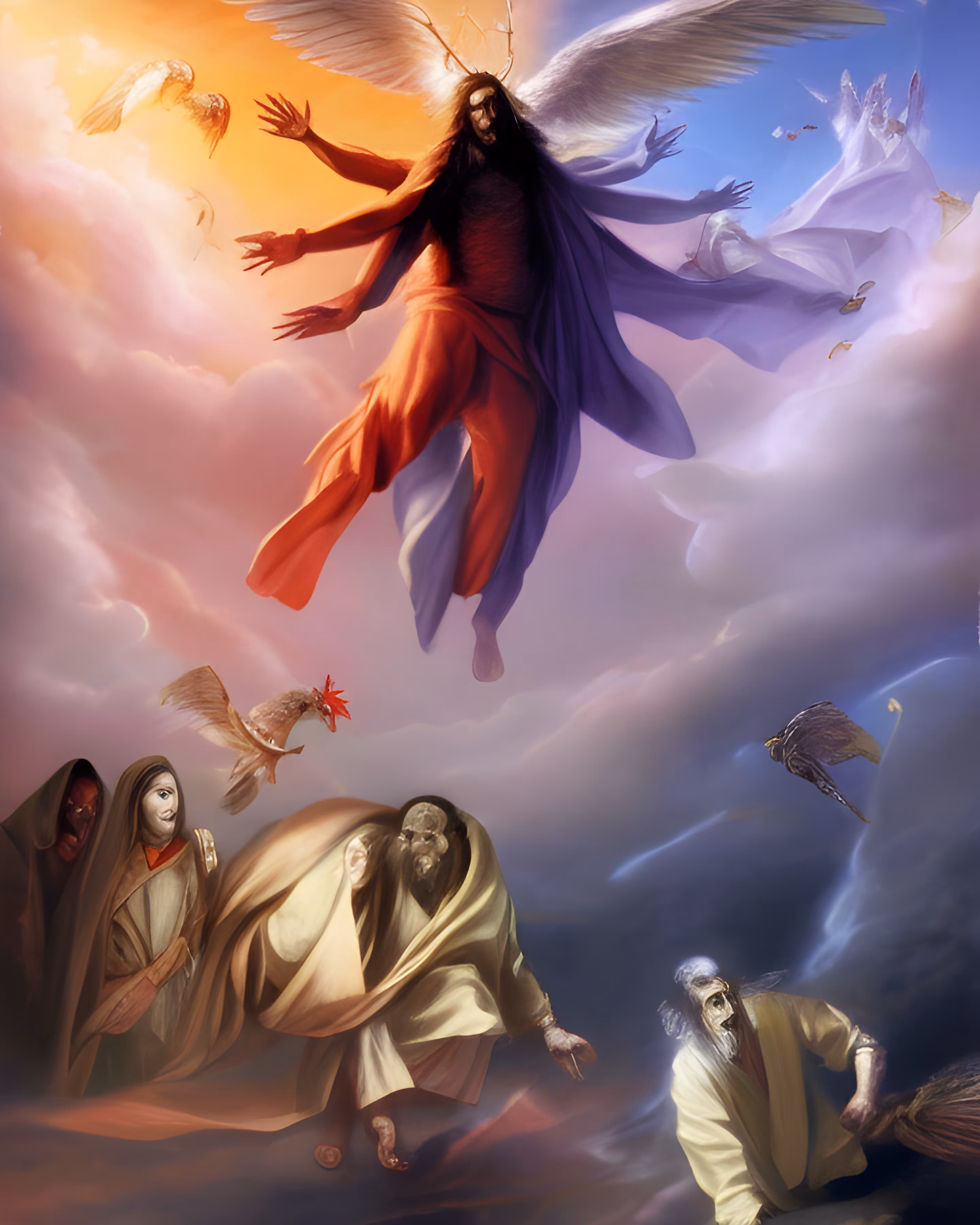 the biblical CHICKEN PROPHETS