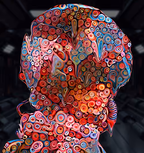 The trippy head #68