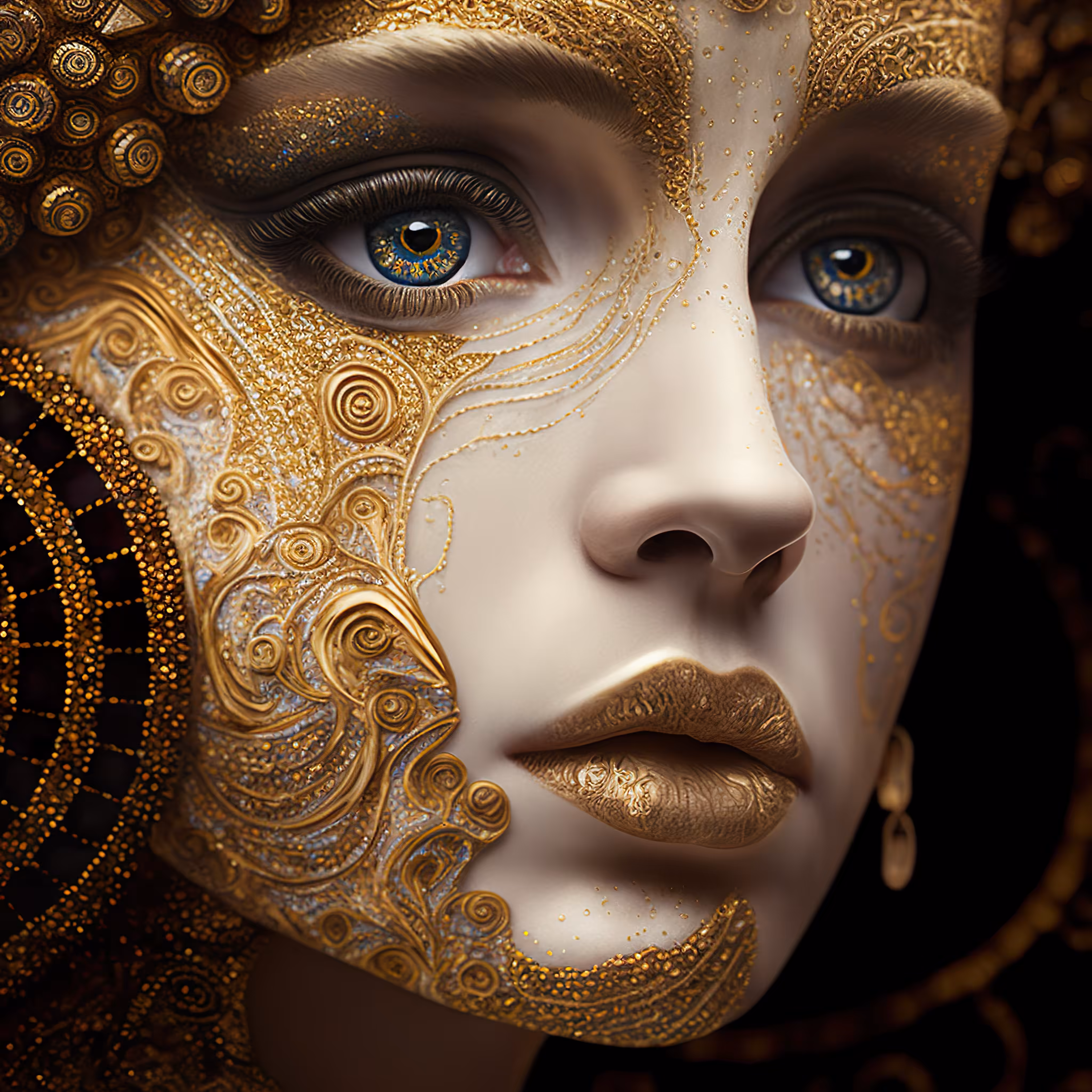"Golden Gaze"