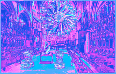 V-Synth AR Sculpture at the Lincoln Cathedral
