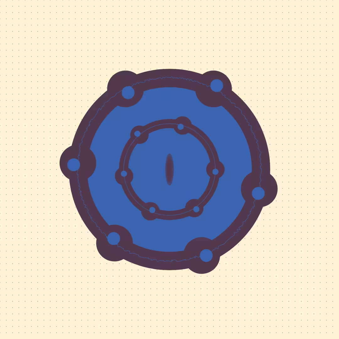 Circles on a dotted Grid #4