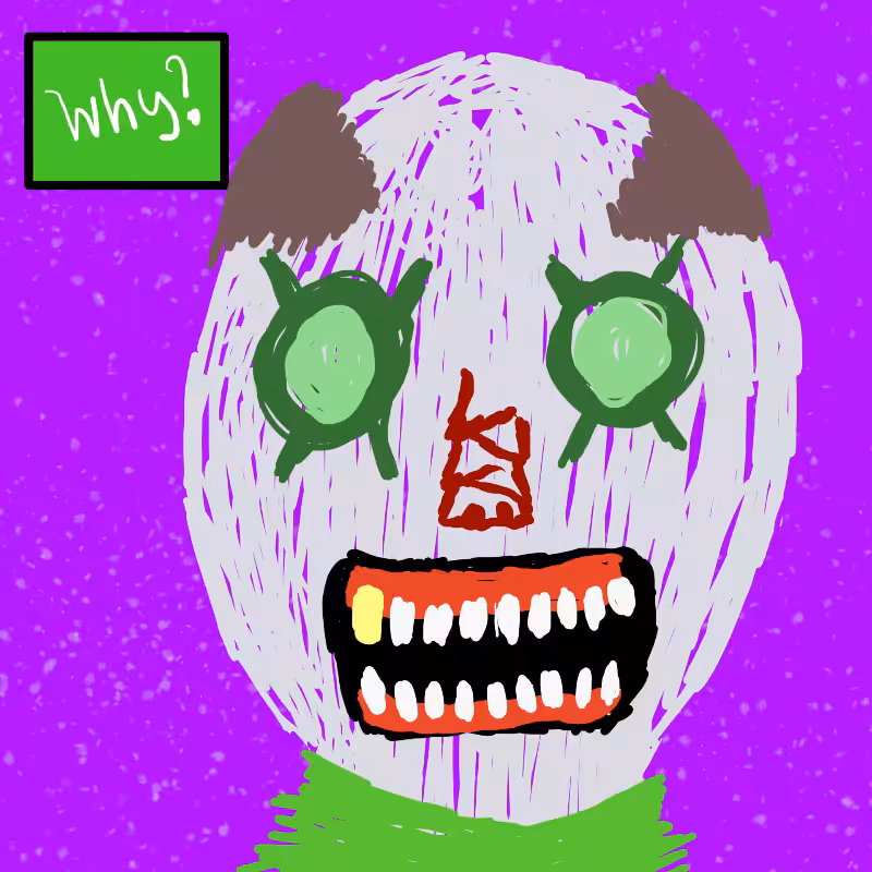 sCARY SNOWMAN #55