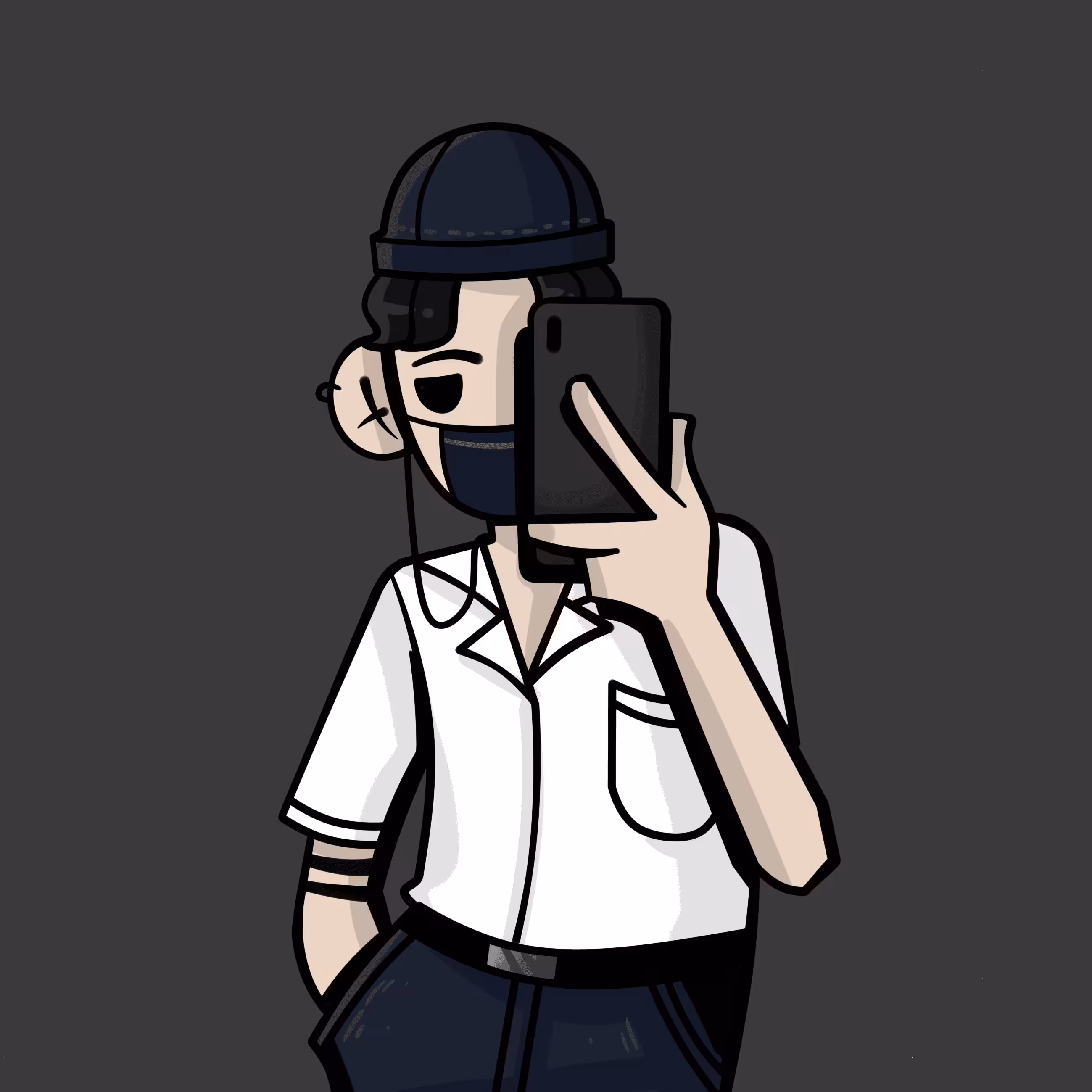 Selfie Club #29 (Cool guy)