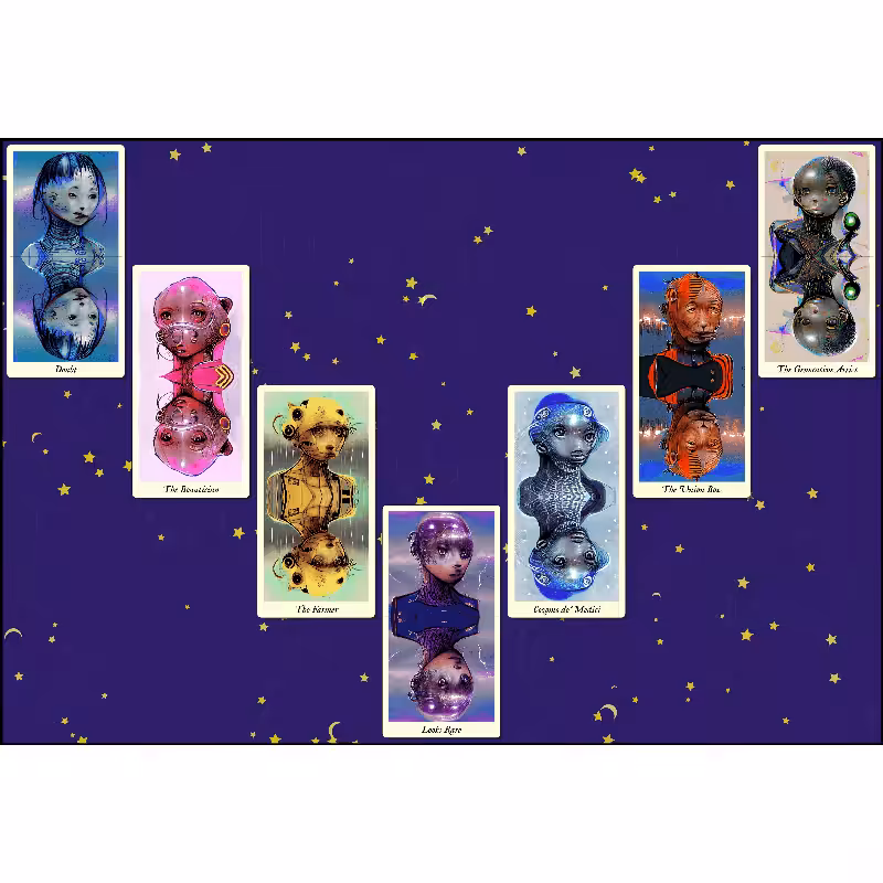 Reflexions - the fxhash tarot #19