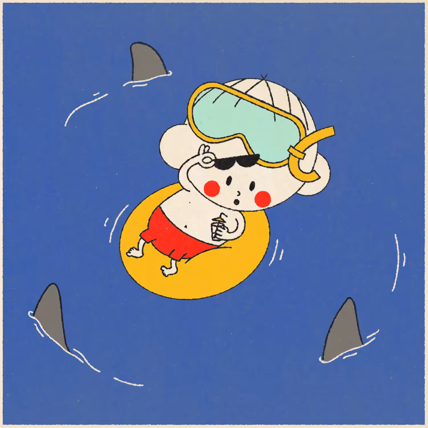 Swimming with the sharks