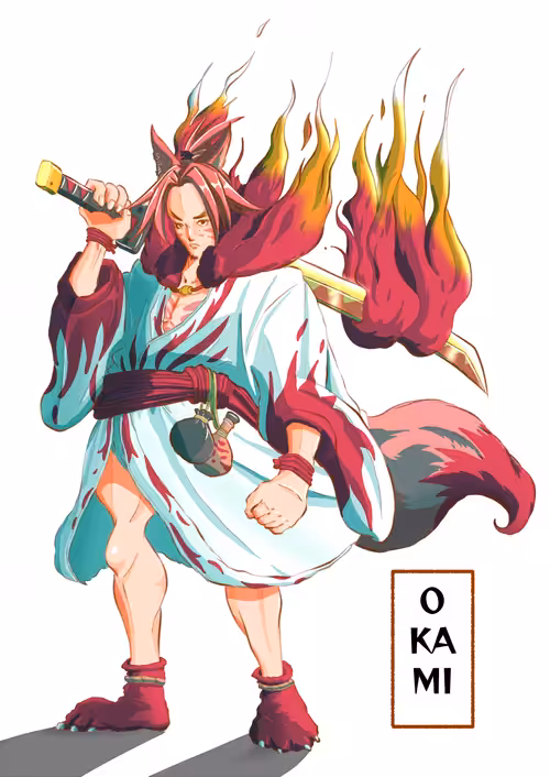OKAMI THE WOLF DEMON