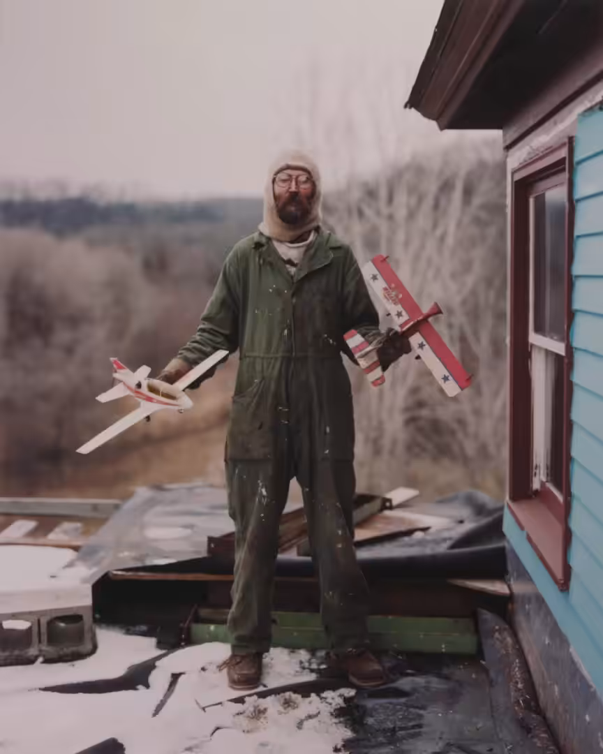 #3 Charles, Vasa, Minnesota by Alec Soth from Dissolutions (Sleeping by the Mississippi)