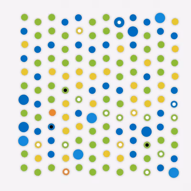 Circle Study with Color & Motion #1