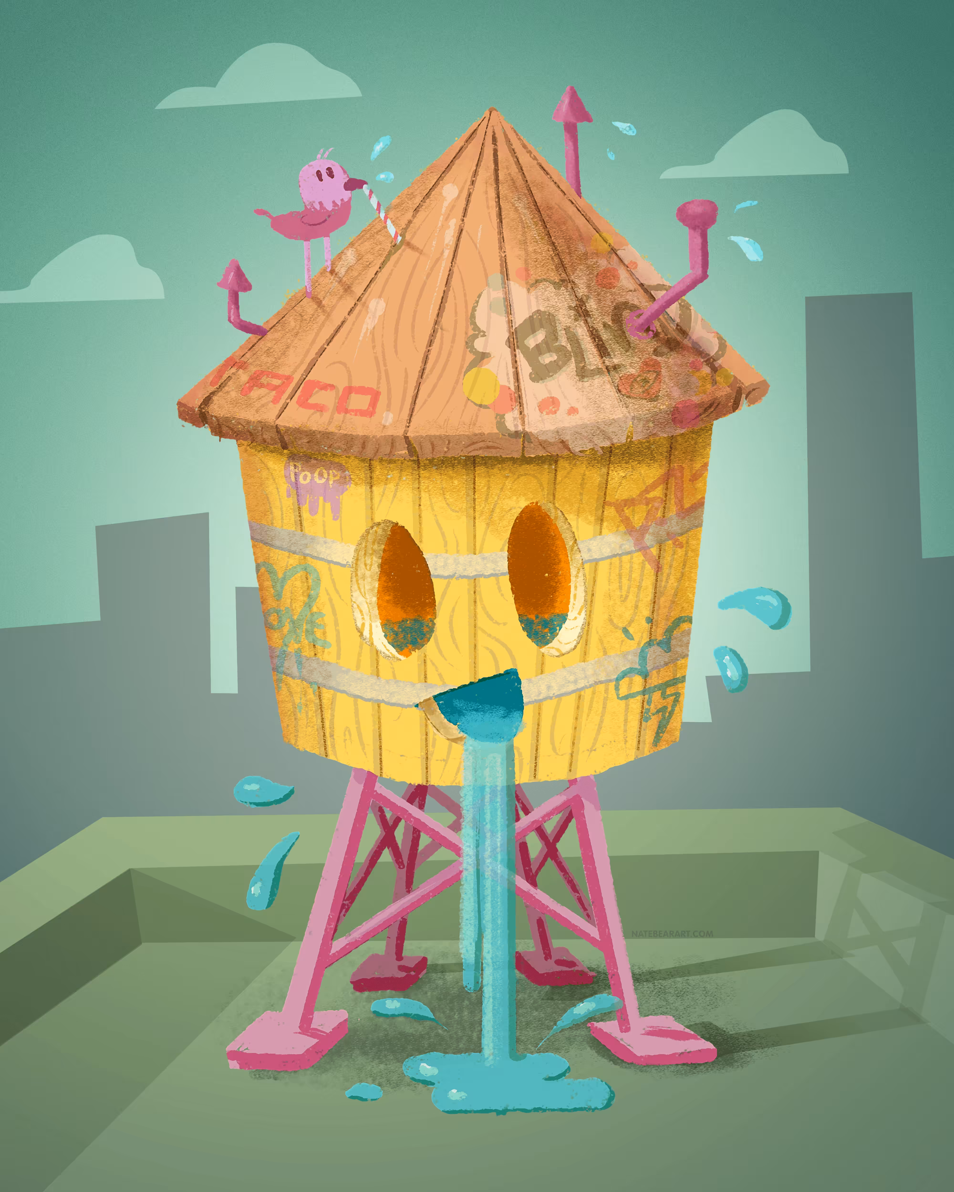 Drippy Water Tower