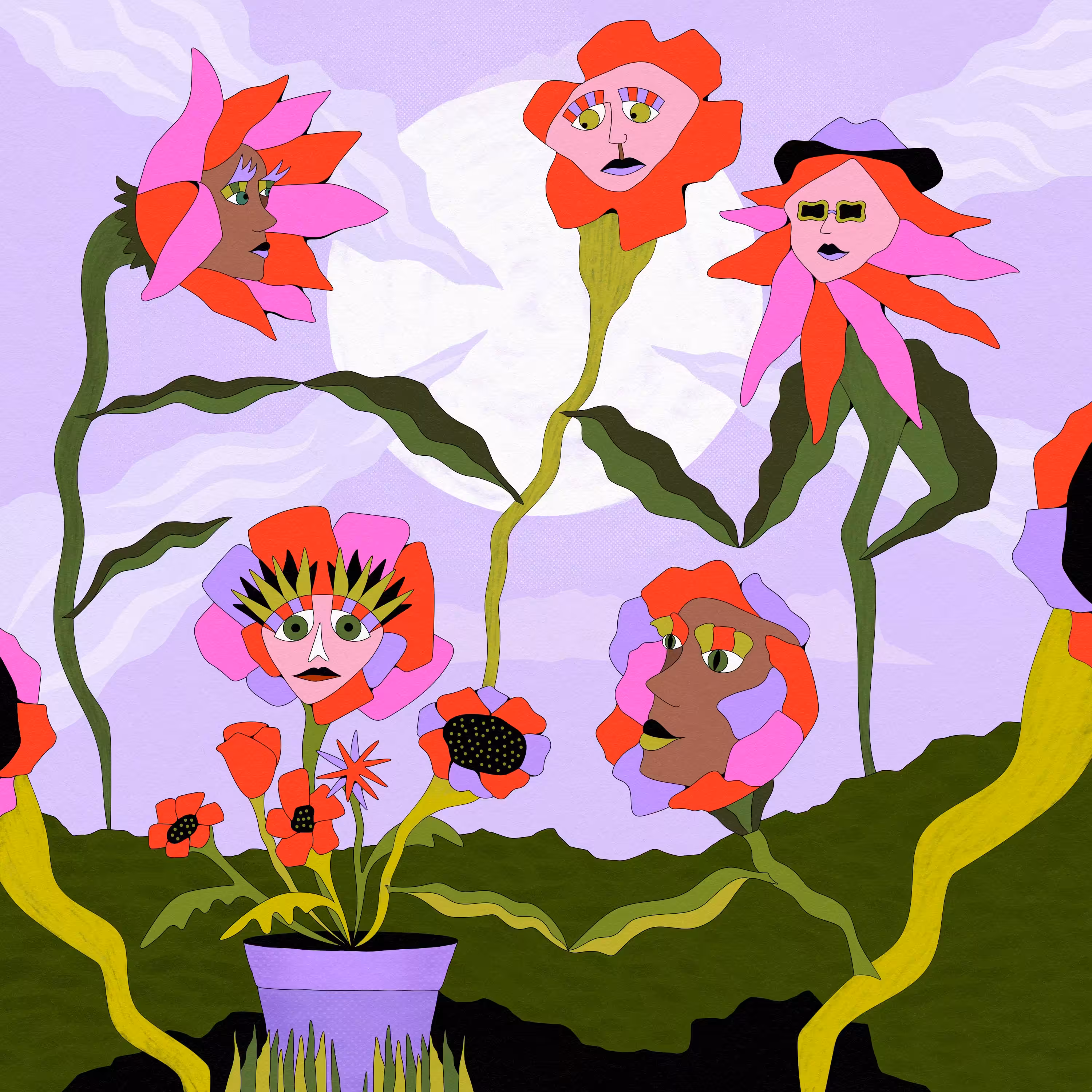 The Flowers are Alive