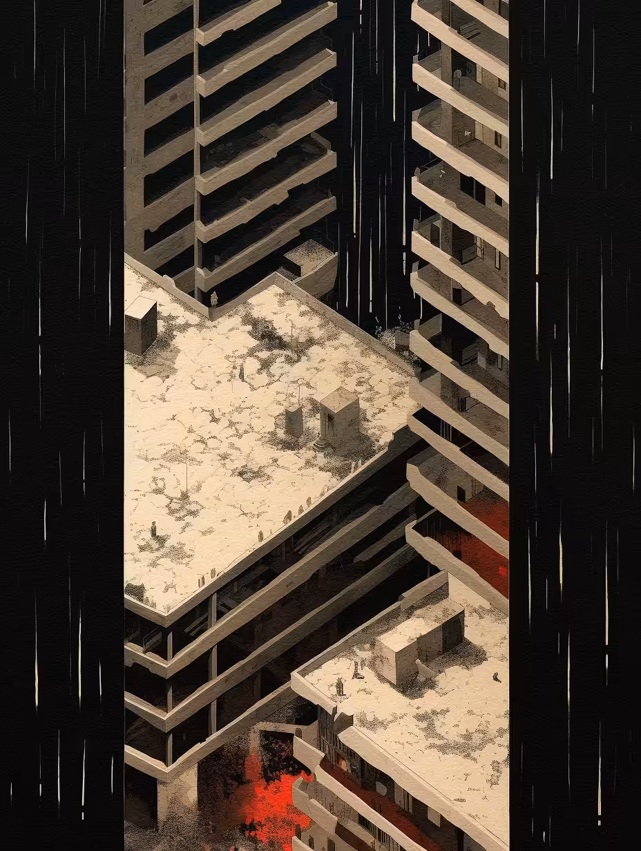 Deconstruction #2 - Night Blocks