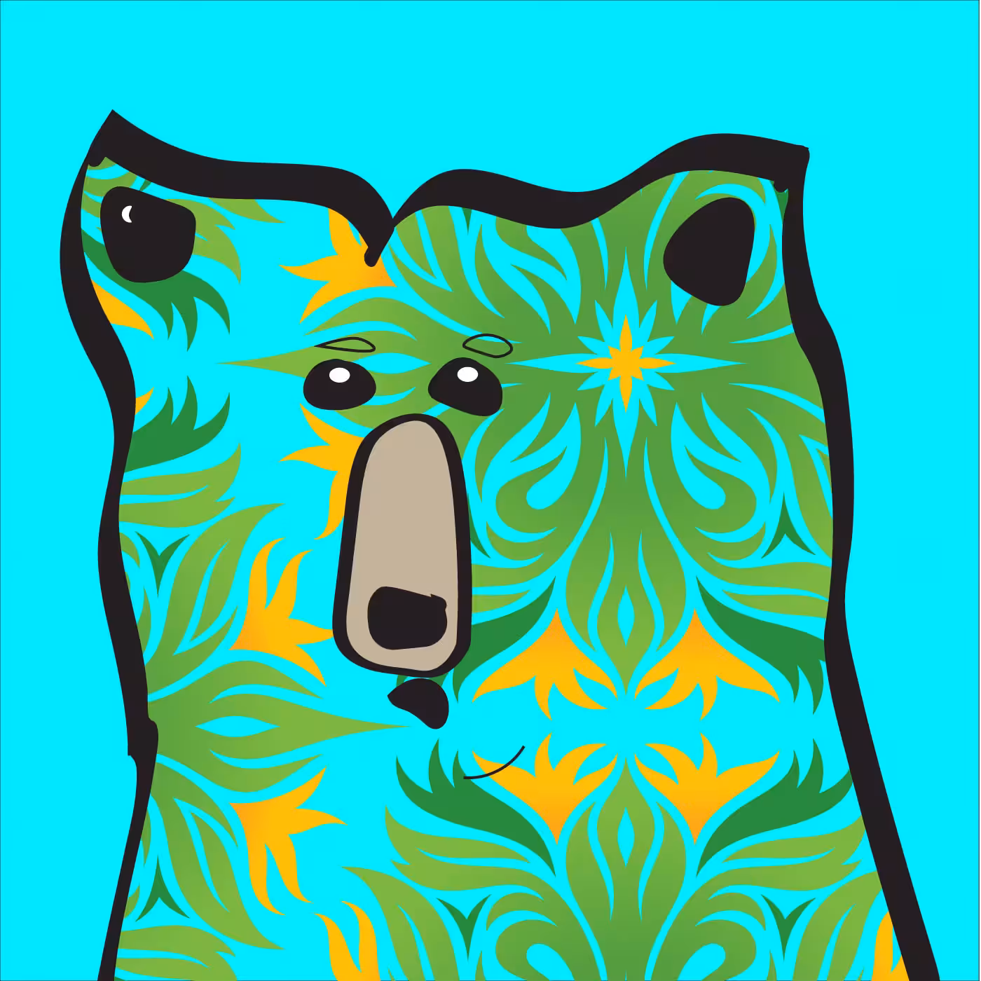 JUNGLE BEAR #62