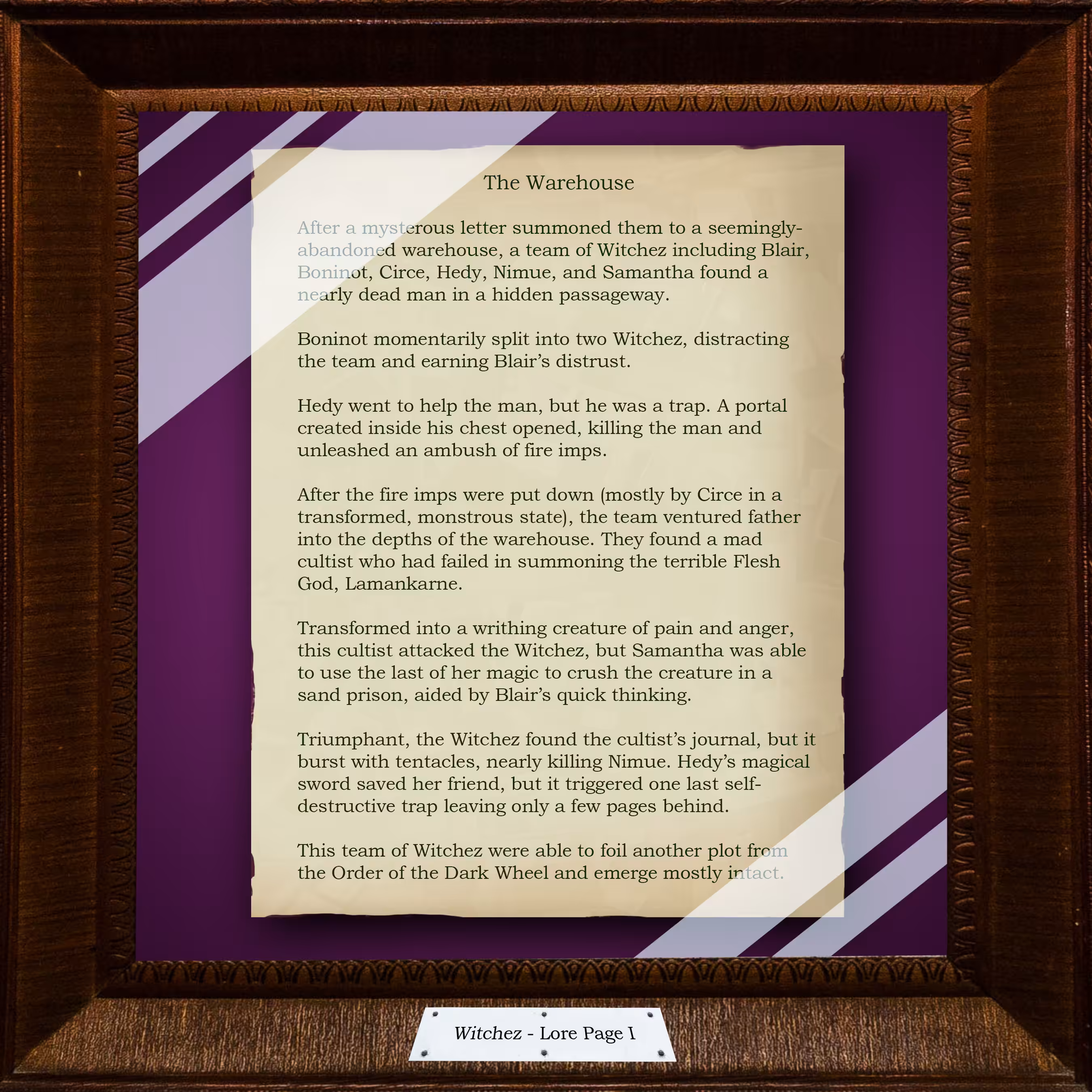 Witchez Lore Page 1